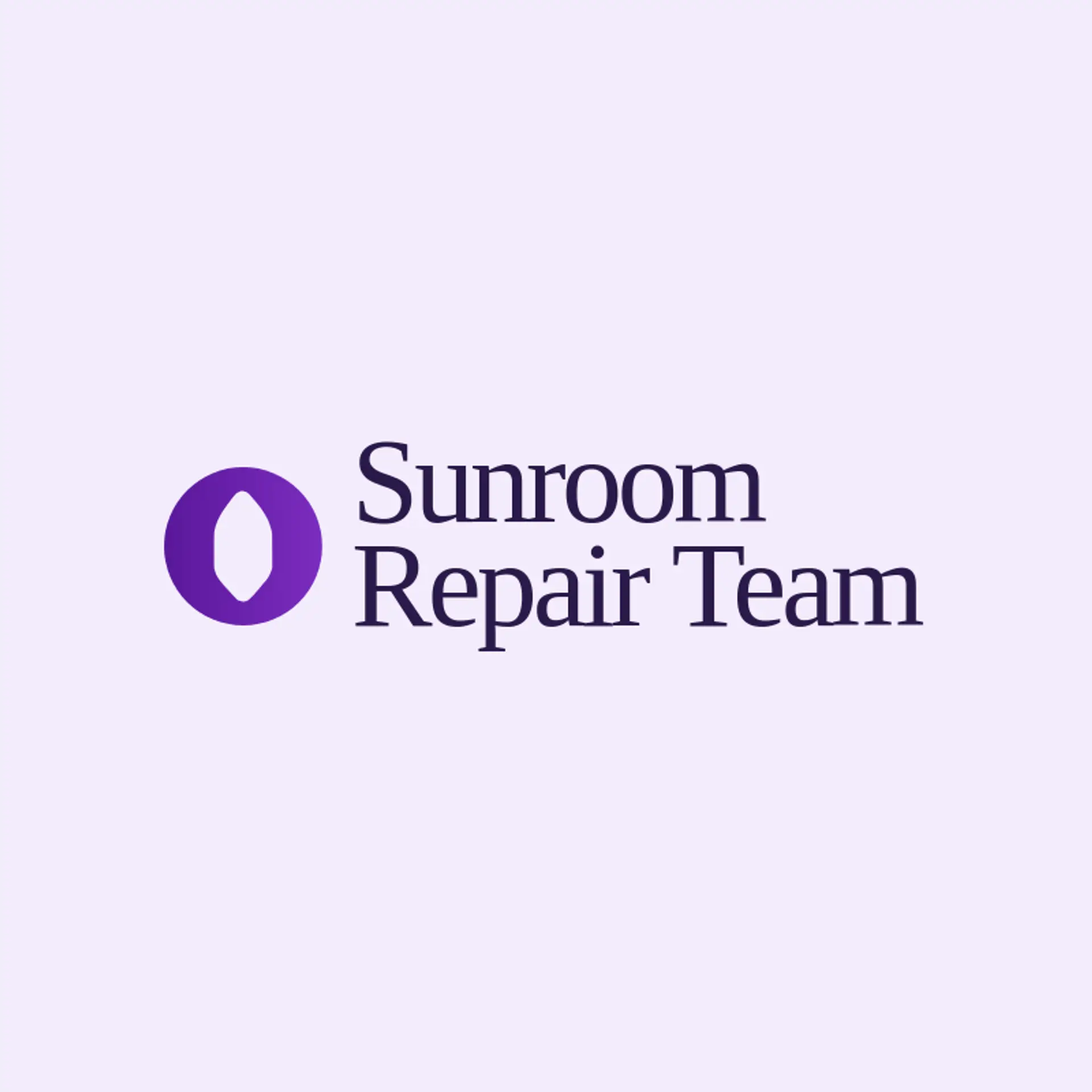 Sunroom Repair Team logo for home repair