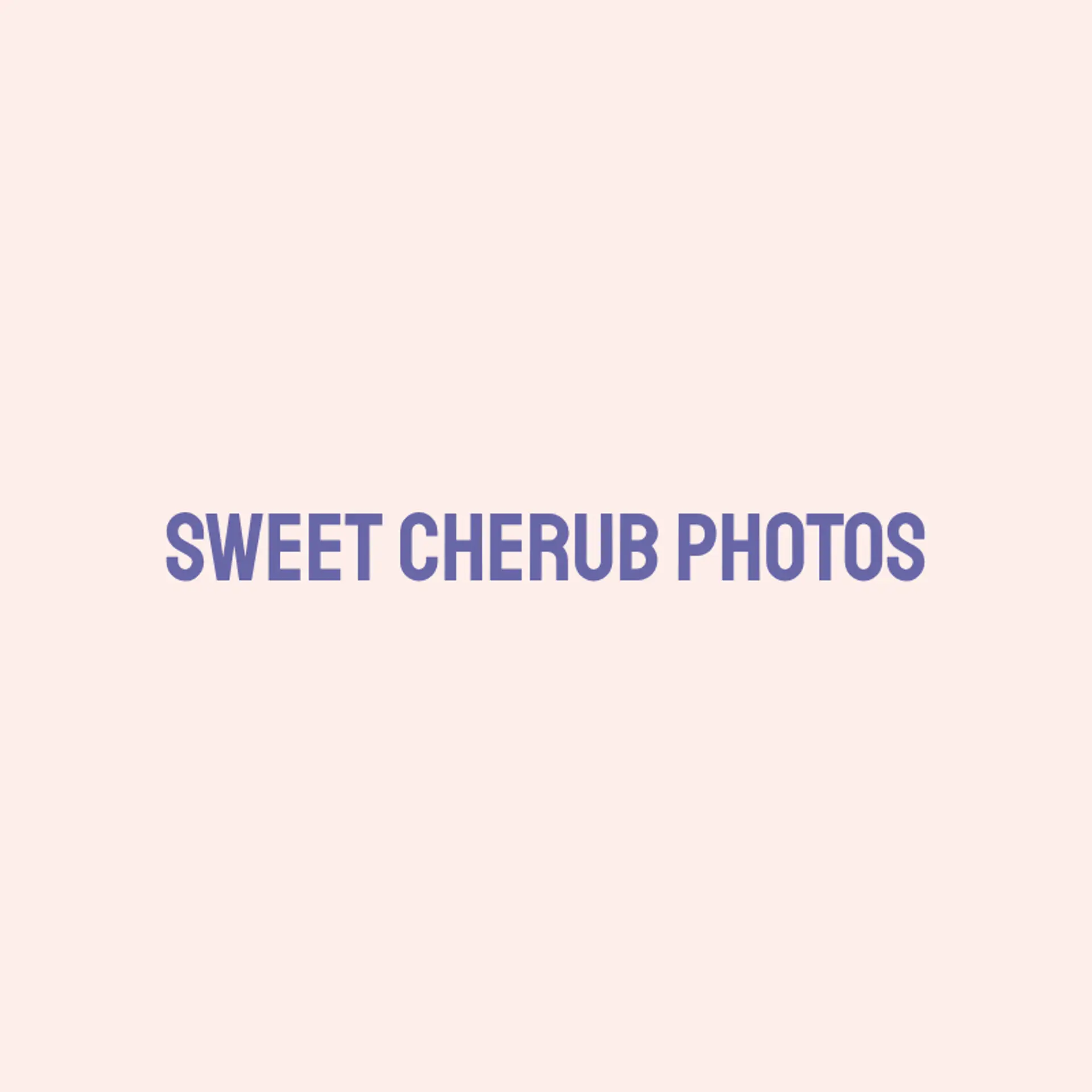 Sweet Cherub Photos logo for newborn photography
