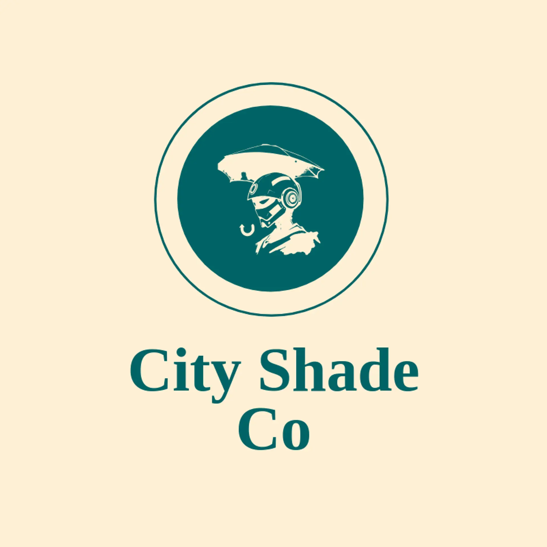 City Shade Co logo for umbrella