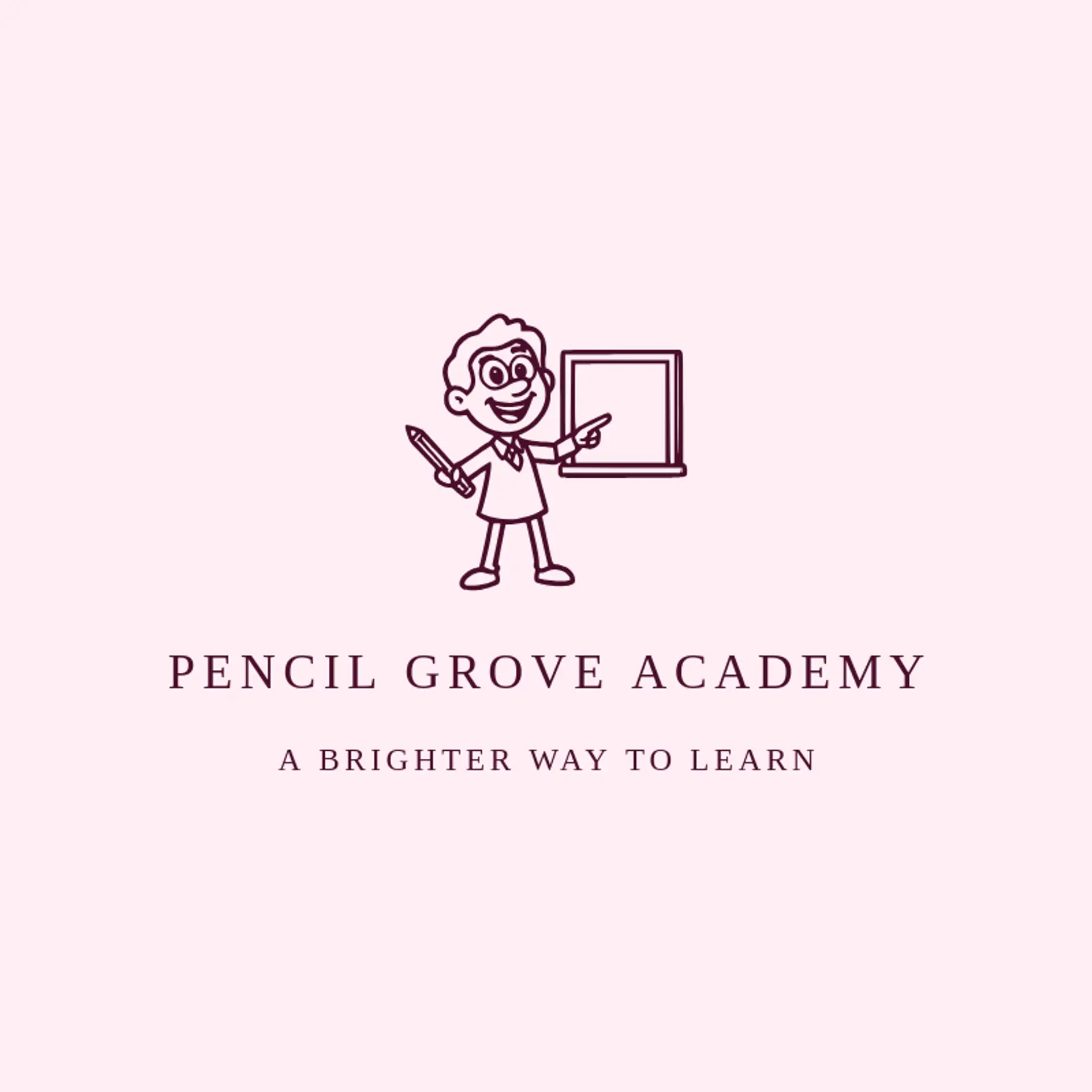 Pencil Grove Academy logo for teaching