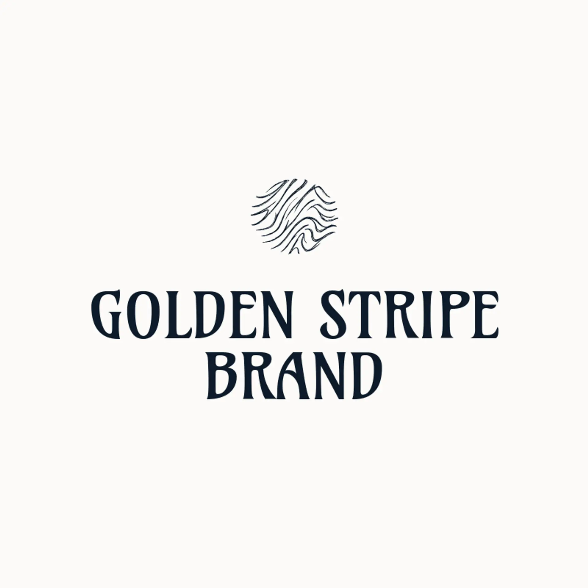 Golden Stripe Brand logo for tiger