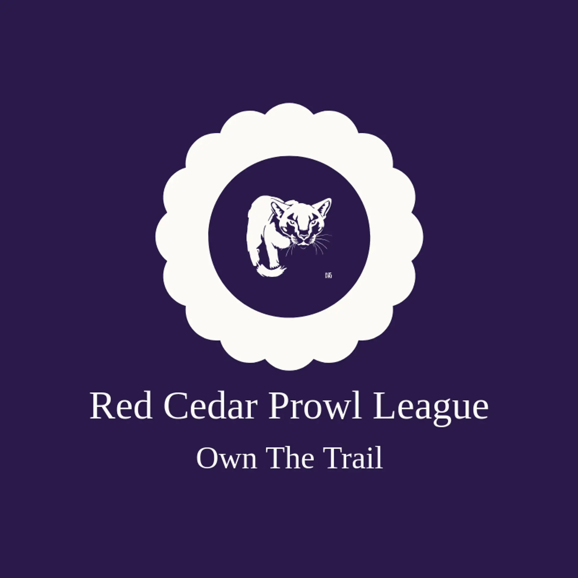 Red Cedar Prowl League logo for cougar