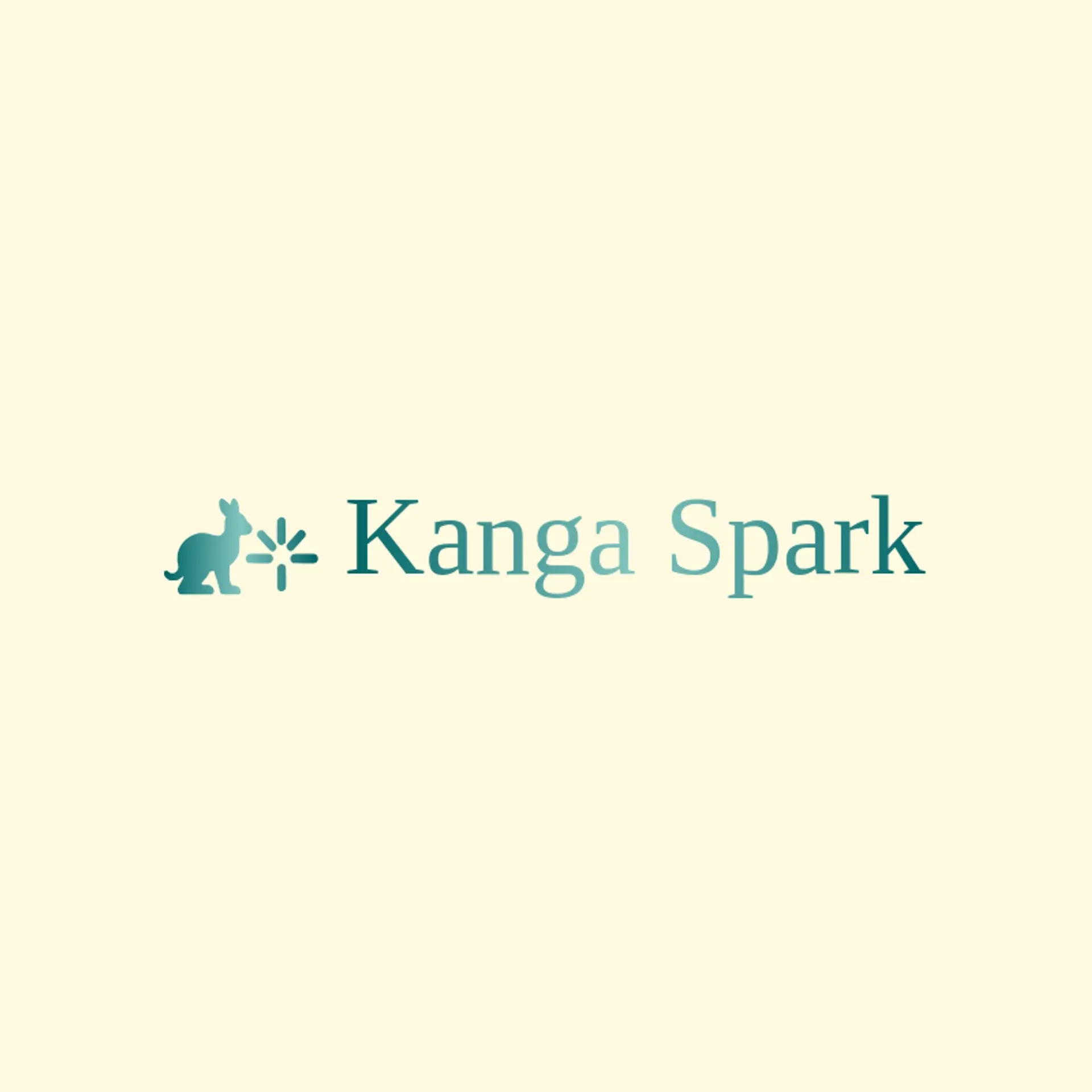 Kanga Spark logo for kangaroo