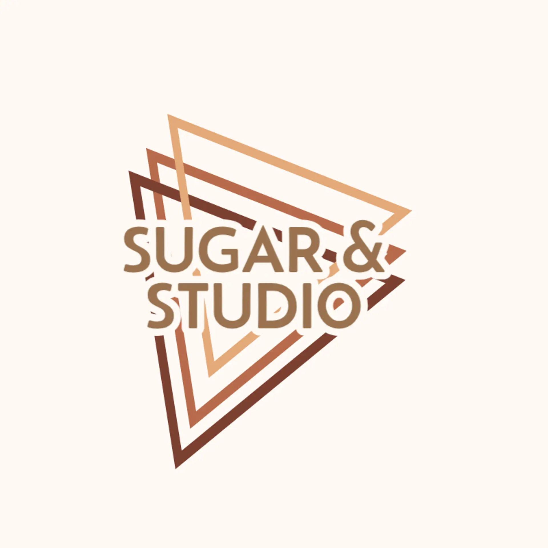 Sugar & Studio logo for creative bakery