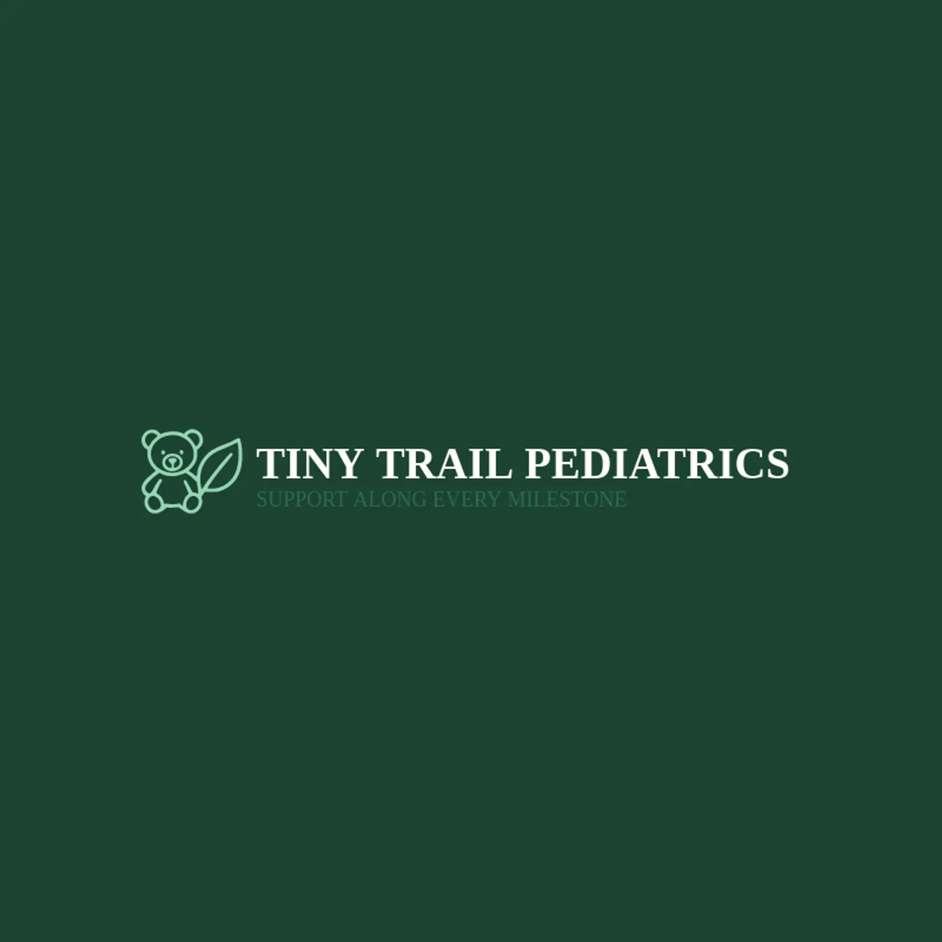 Tiny Trail Pediatrics logo for pediatrician