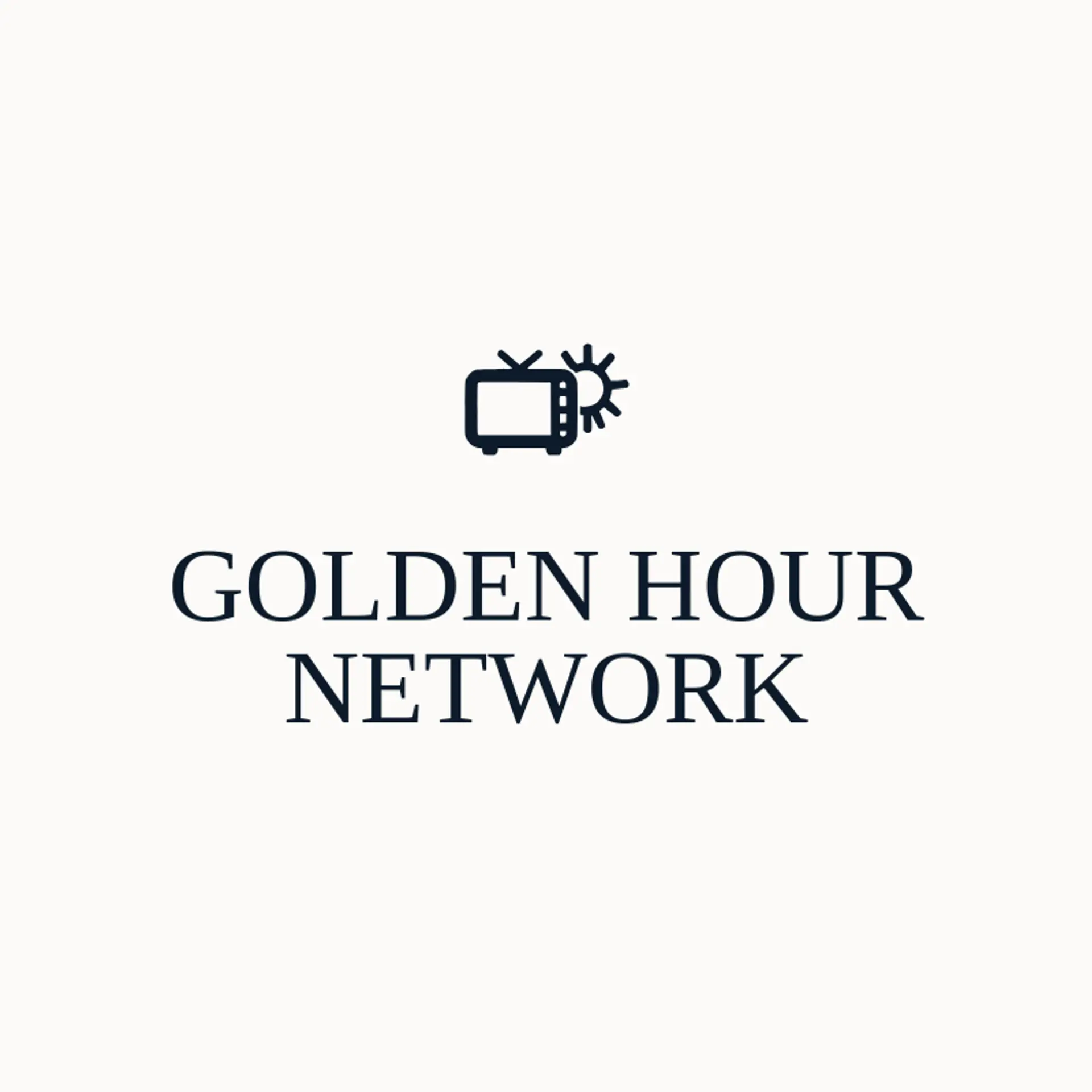 Golden Hour Network logo for television