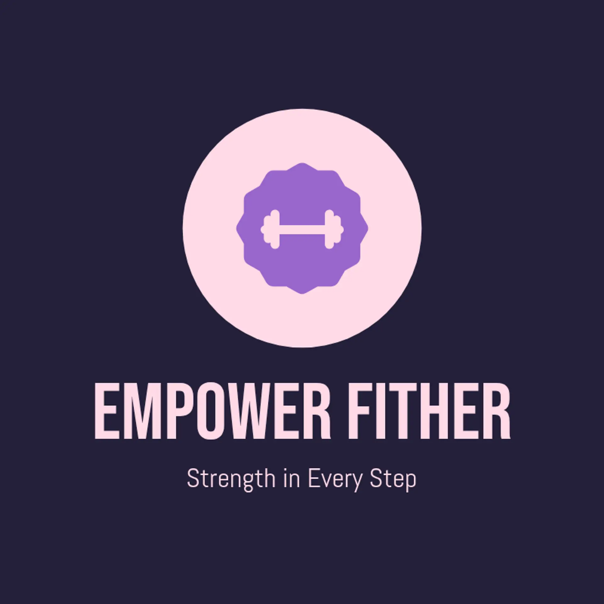 EmpowerFlow logo for women fitness