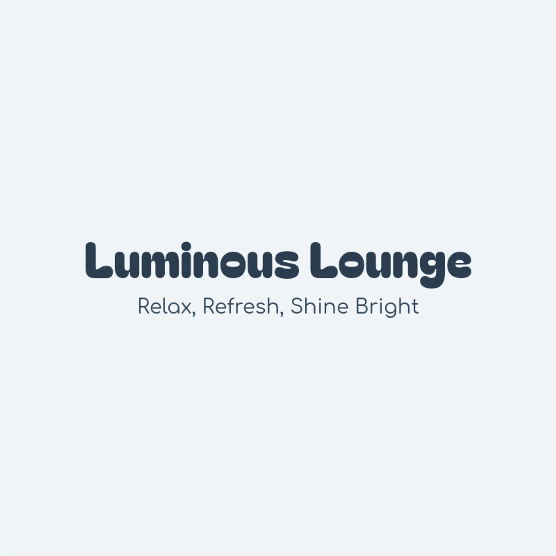 Luminous Lounge logo for auto spa
