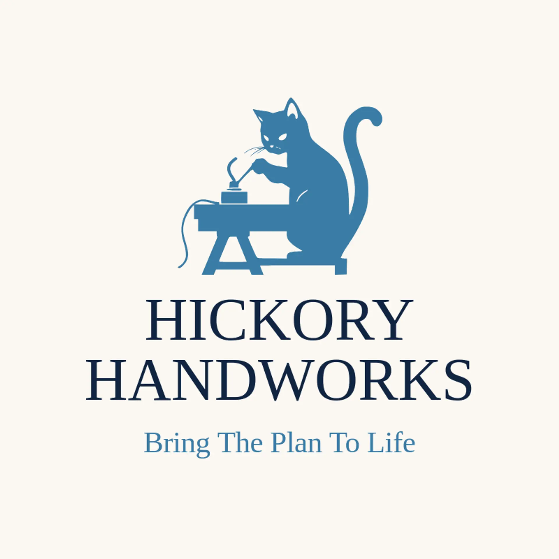 Hickory Handworks logo for craftsman