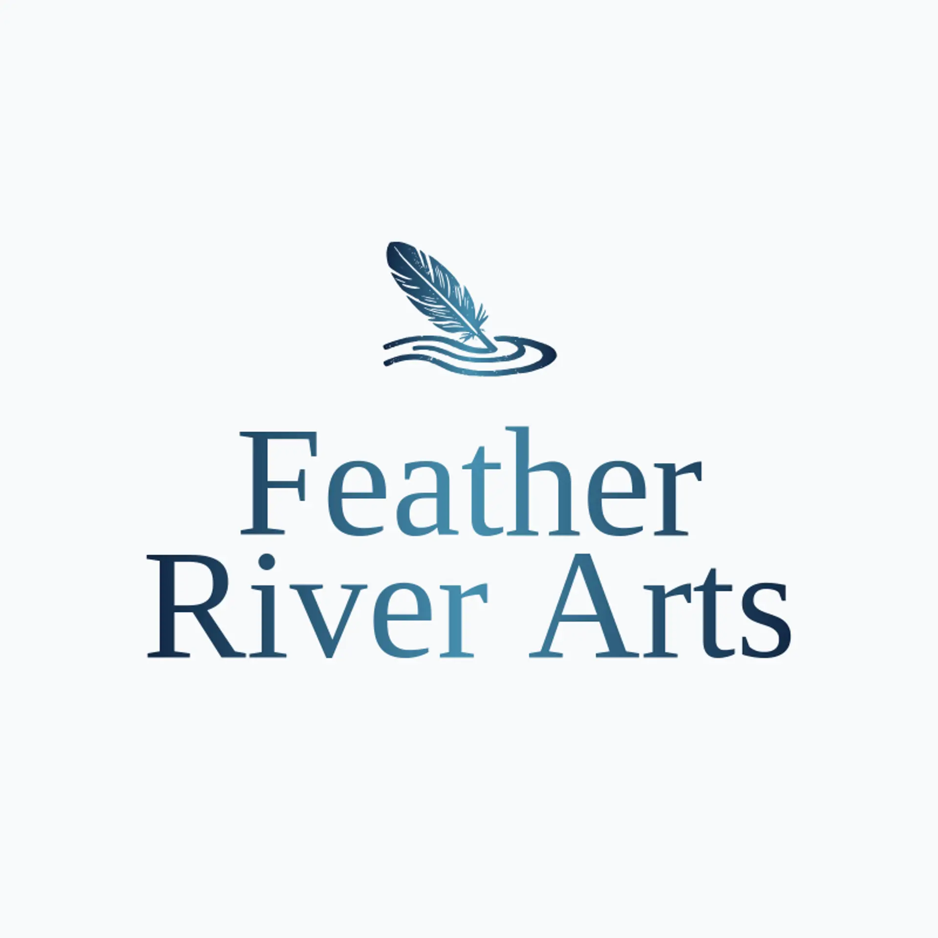 Feather River Arts logo for native american
