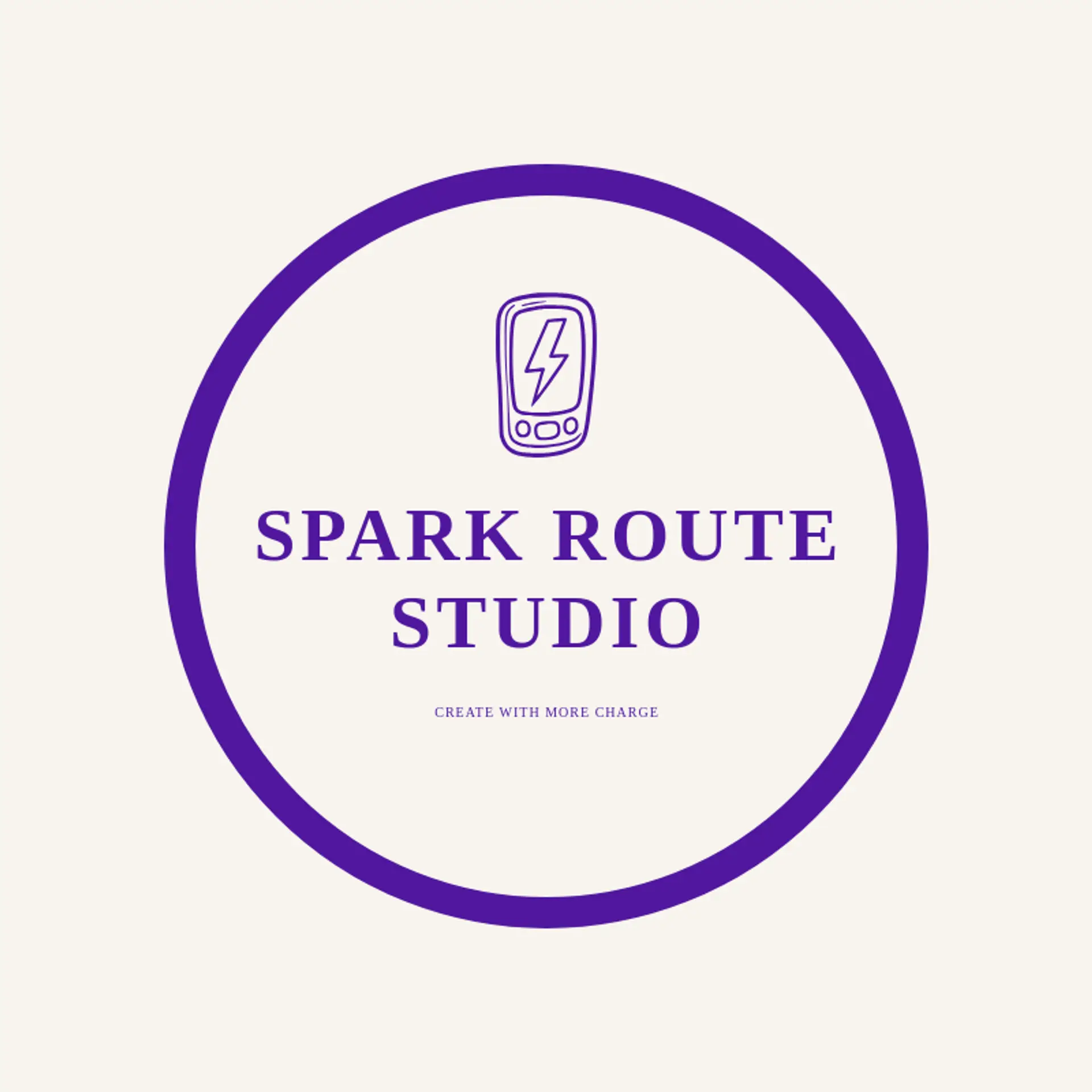 Spark Route Studio logo for mobile