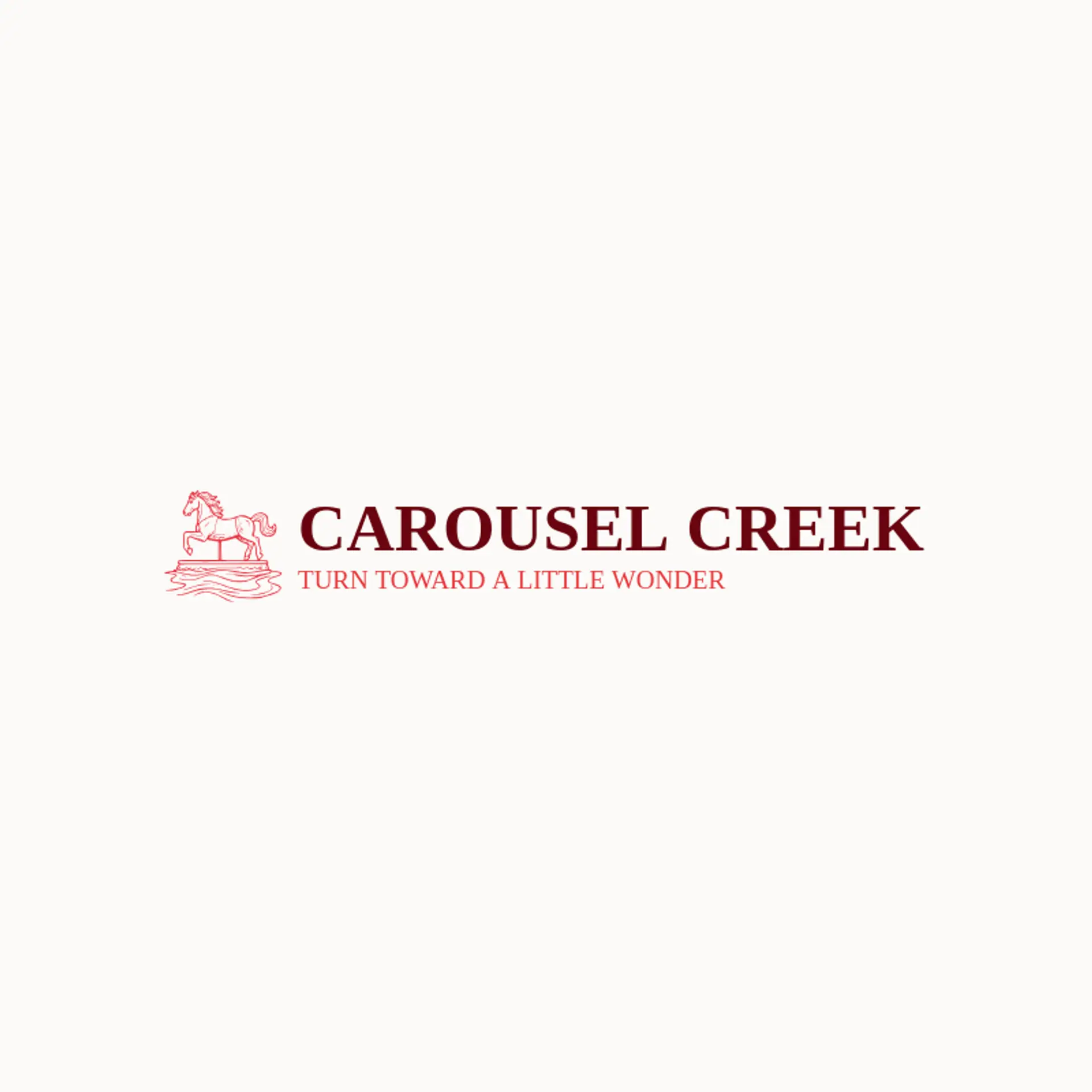 Carousel Creek logo for fair