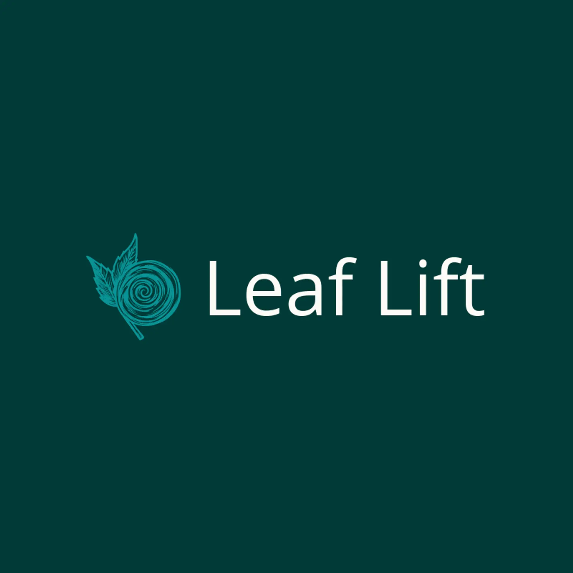 Leaf Lift logo for tornado