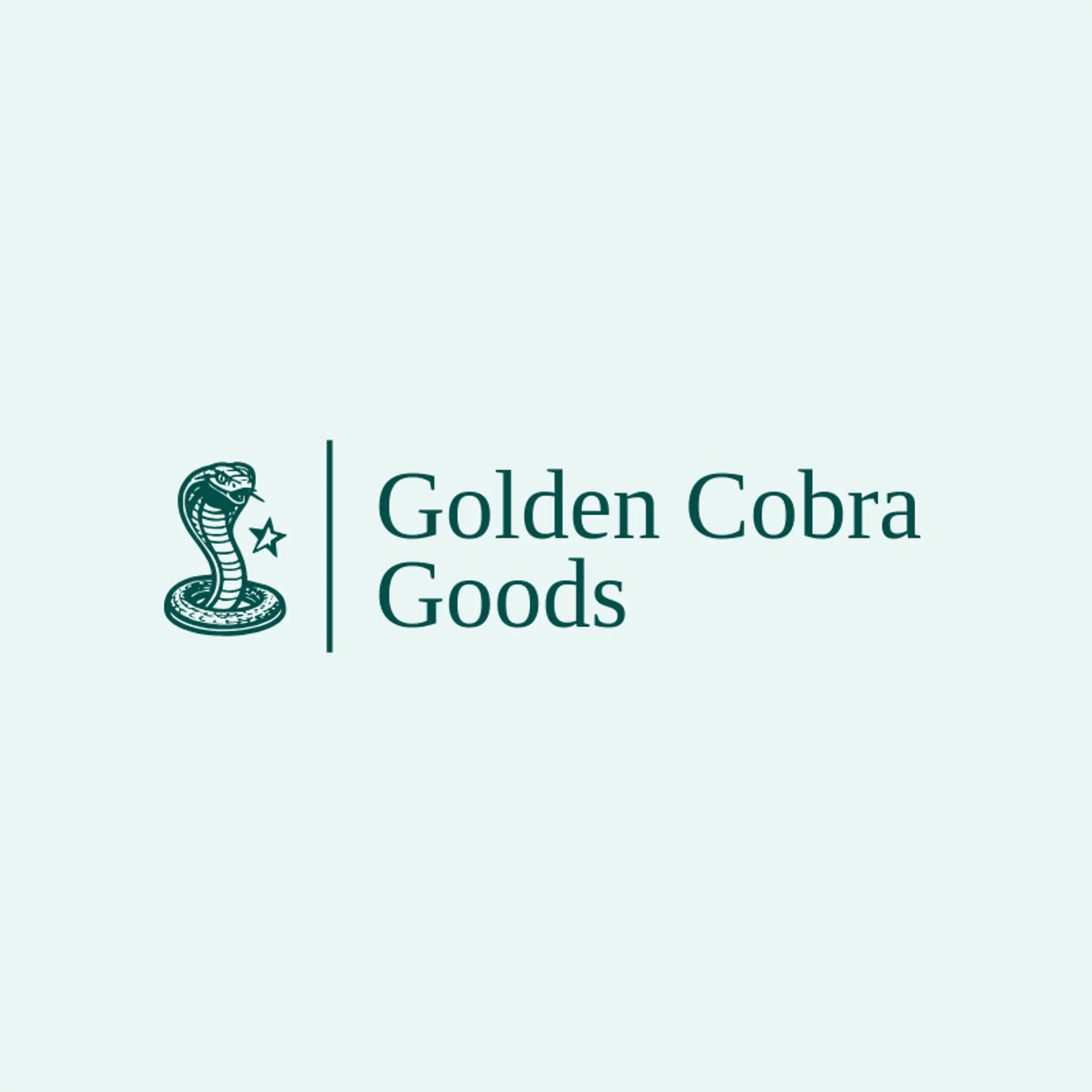 Golden Cobra Goods logo for venom