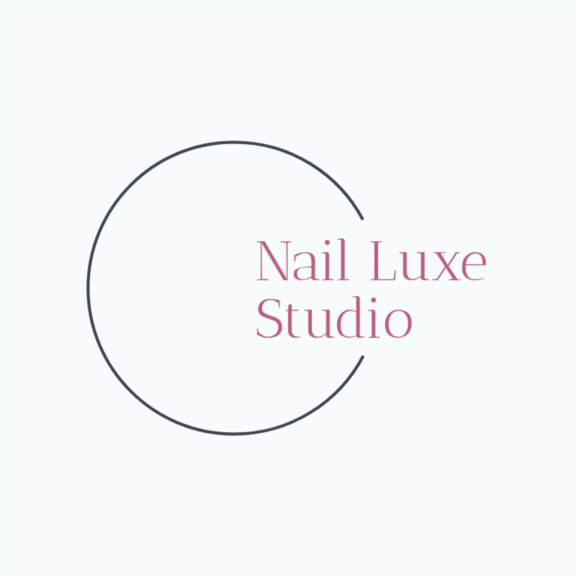 Nail Luxe Studio logo for nail tech