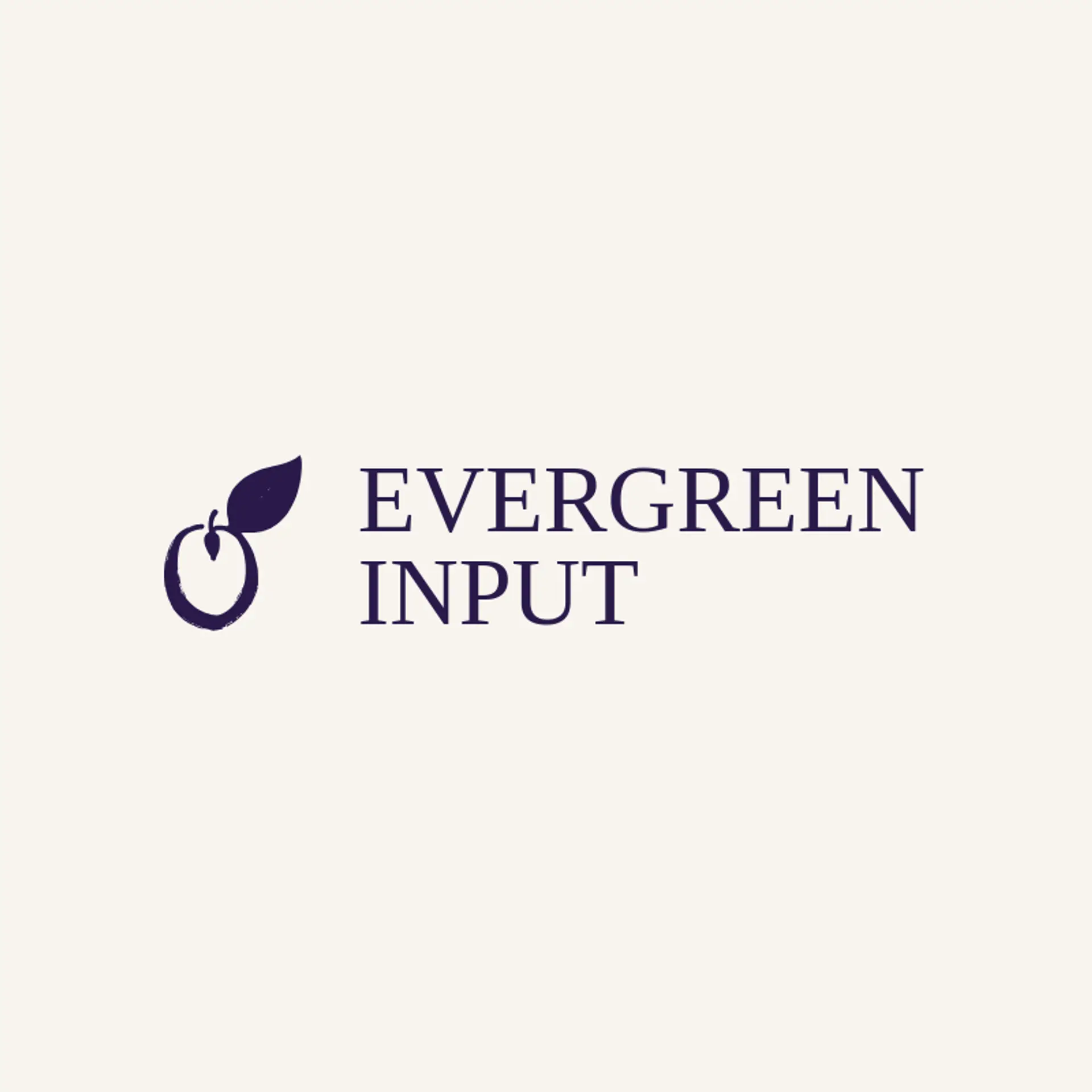 Evergreen Input logo for mouse