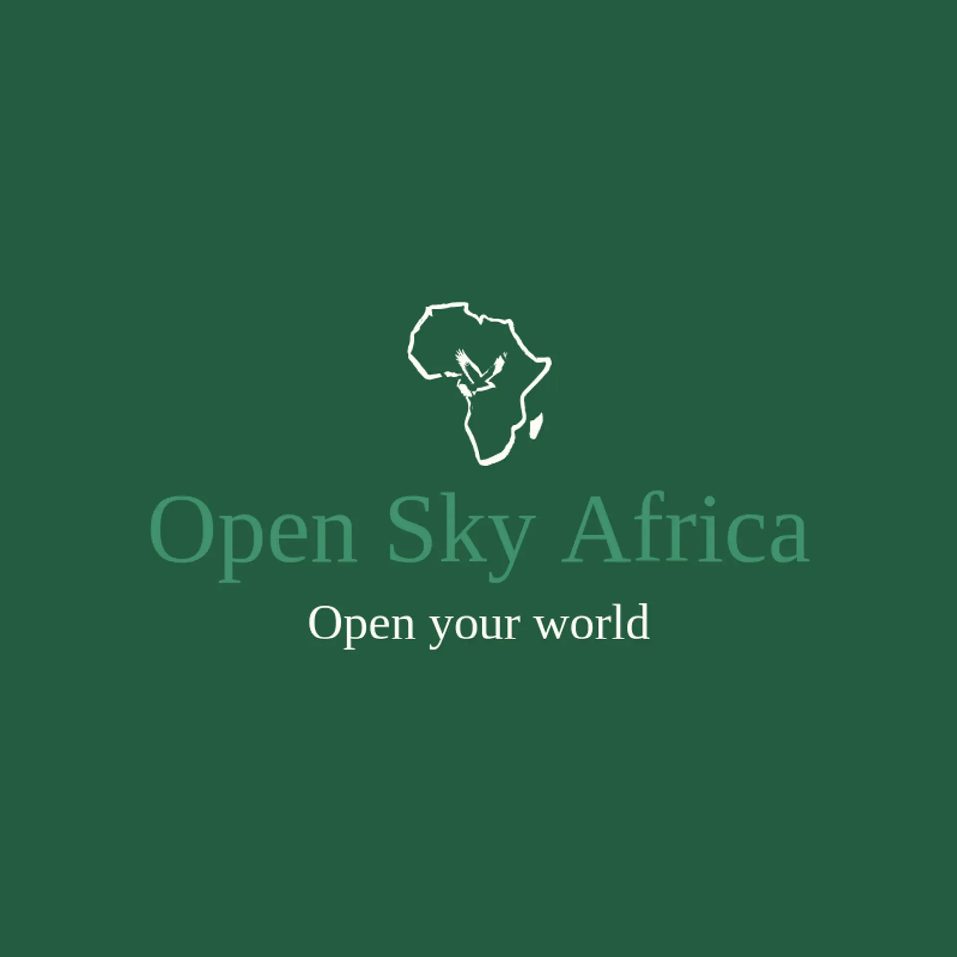 Open Sky Africa logo for africa
