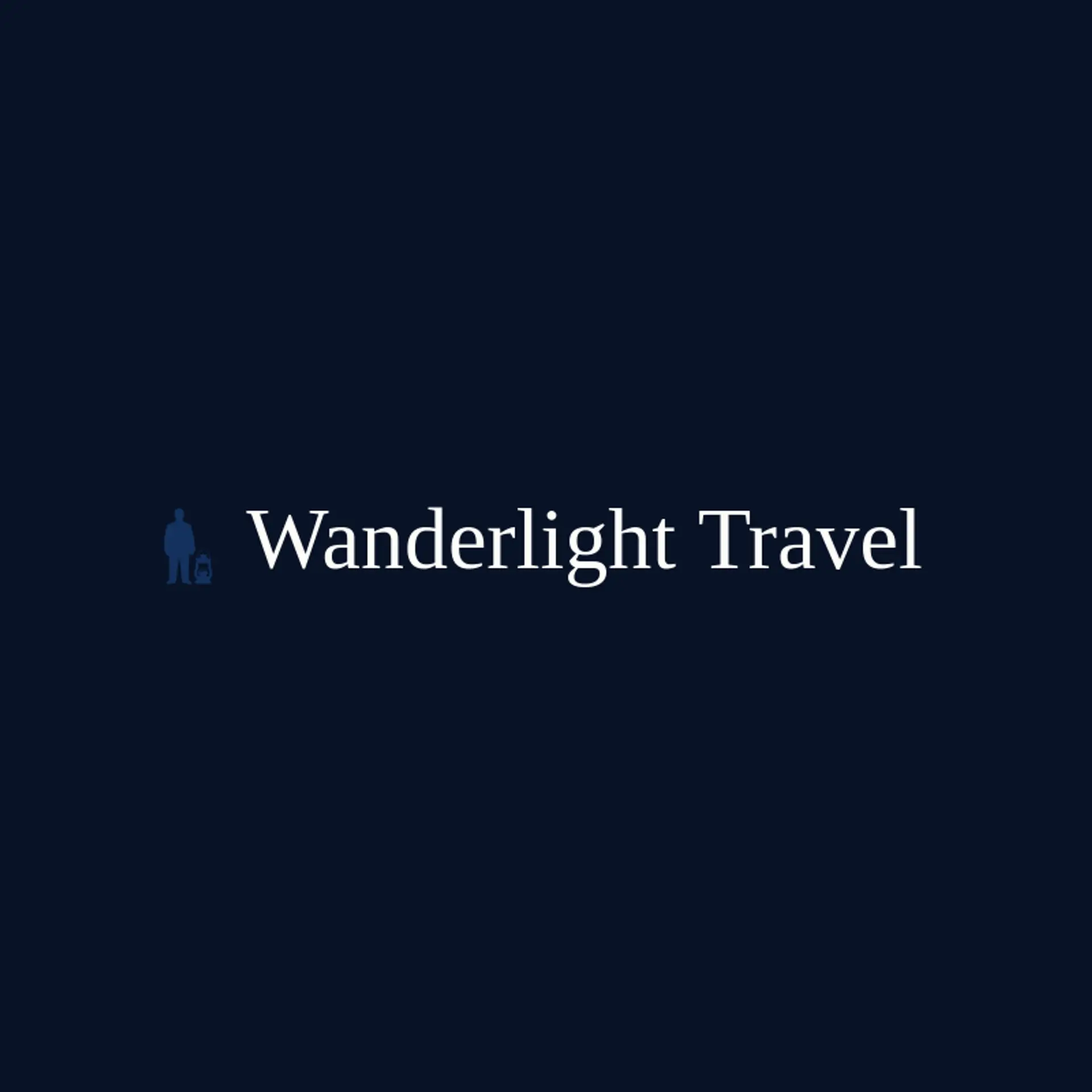 Wanderlight Travel logo for travel agent