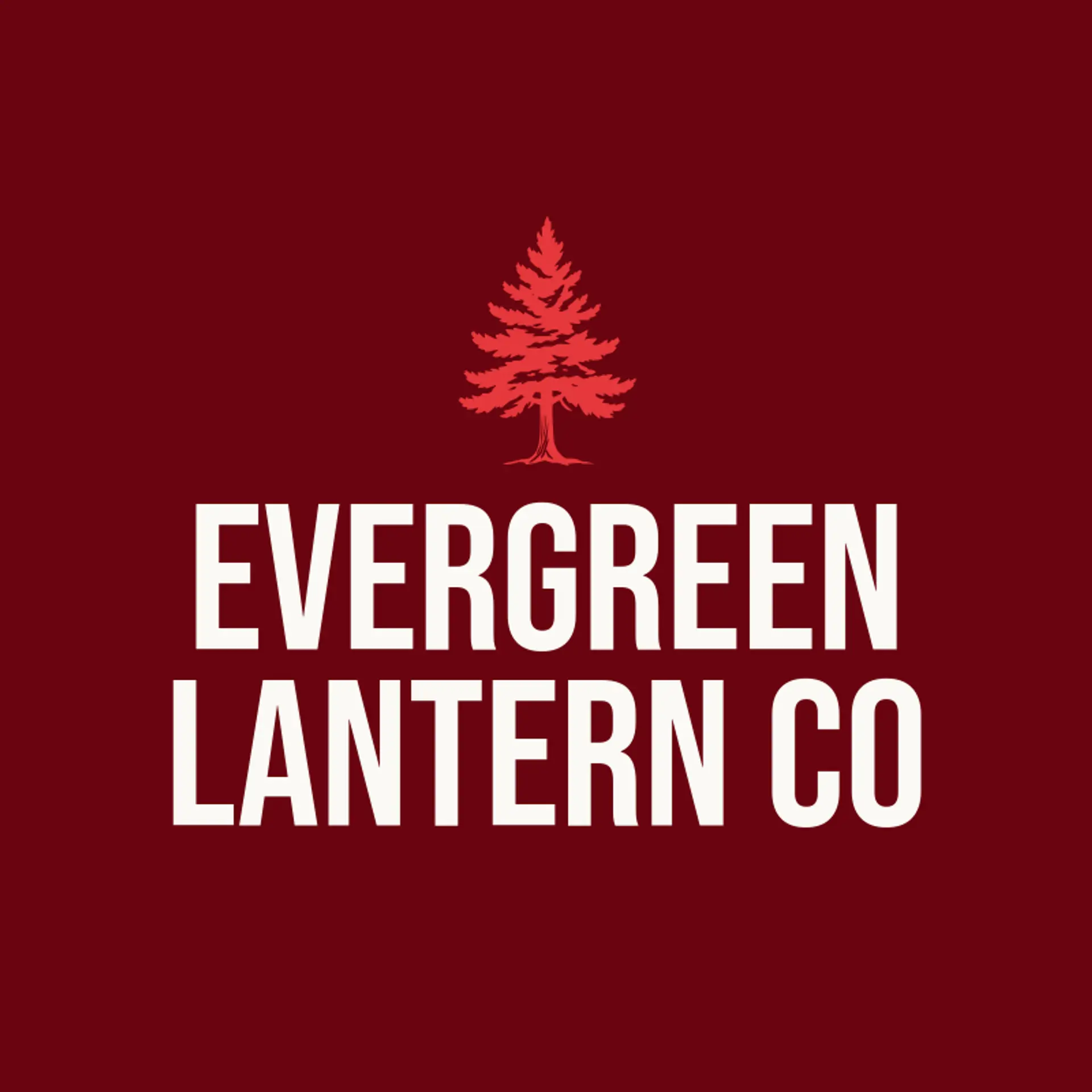 Evergreen Lantern Co logo for evergreen