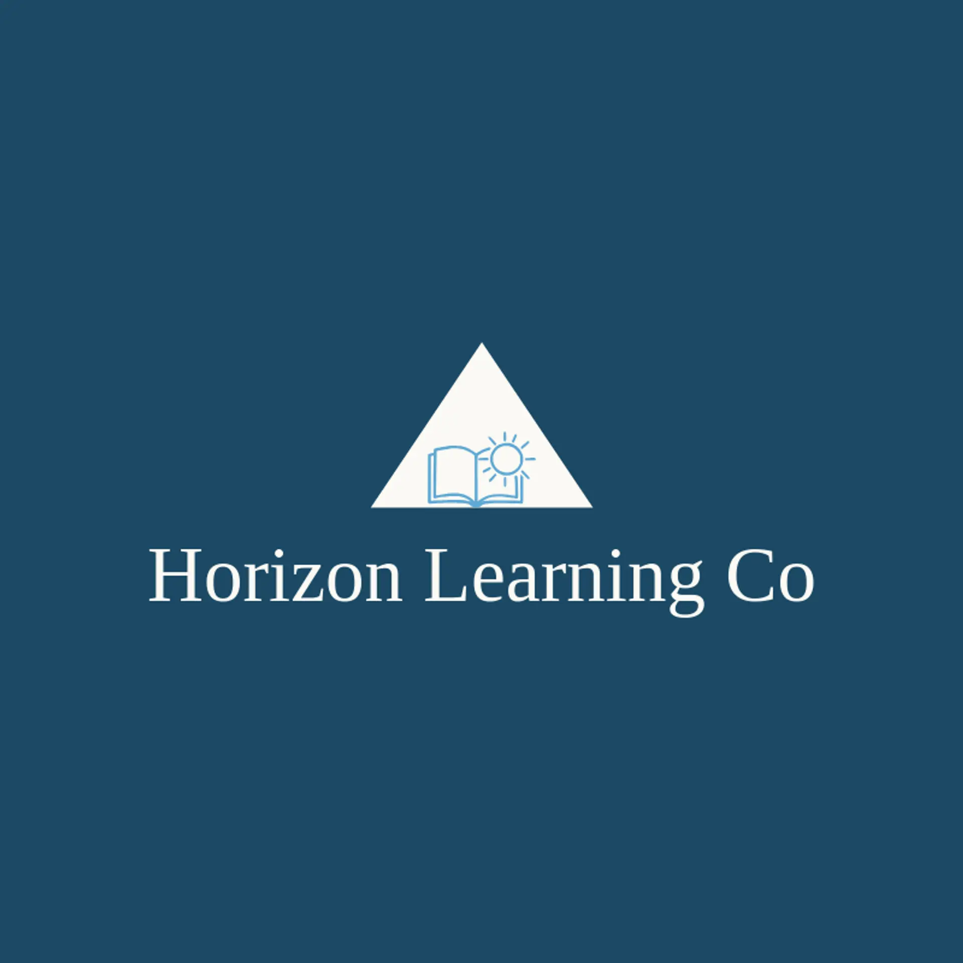 Horizon Learning Co logo for class