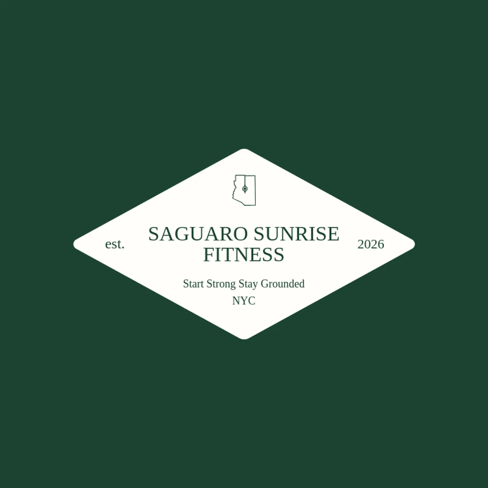 Saguaro Sunrise Fitness logo for arizona