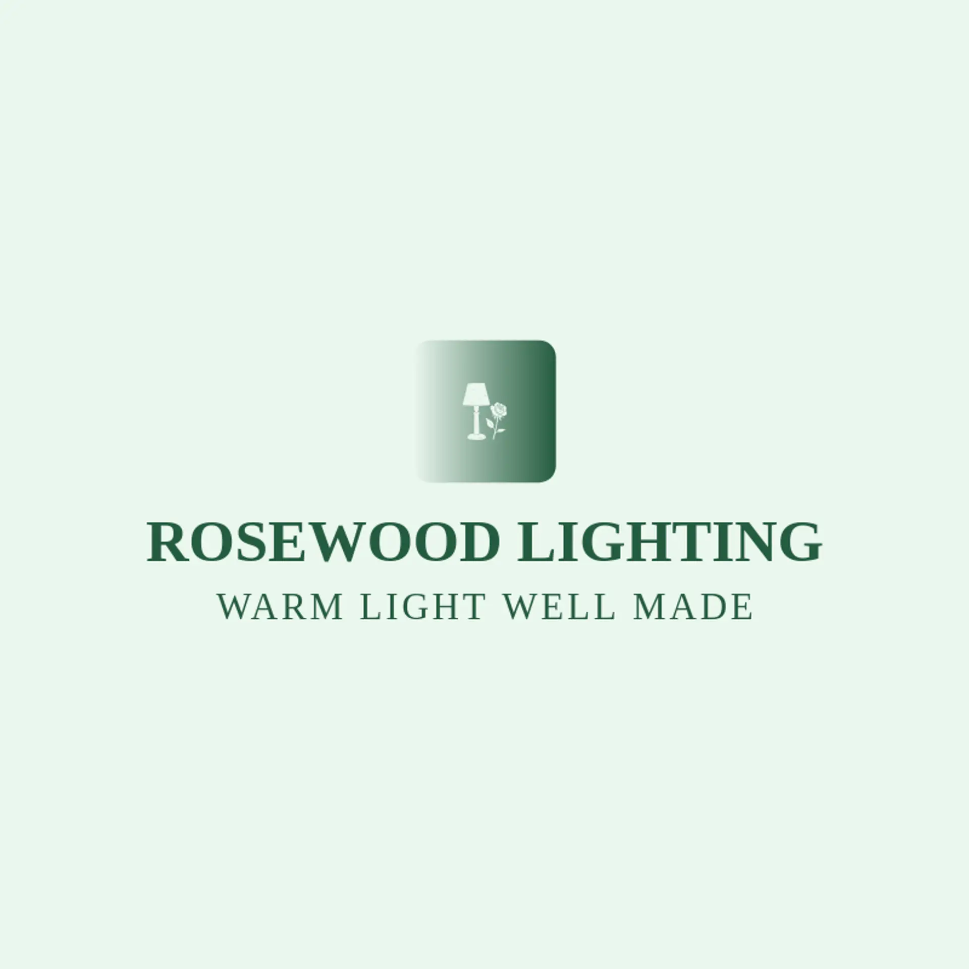 Rosewood Lighting logo for lamp