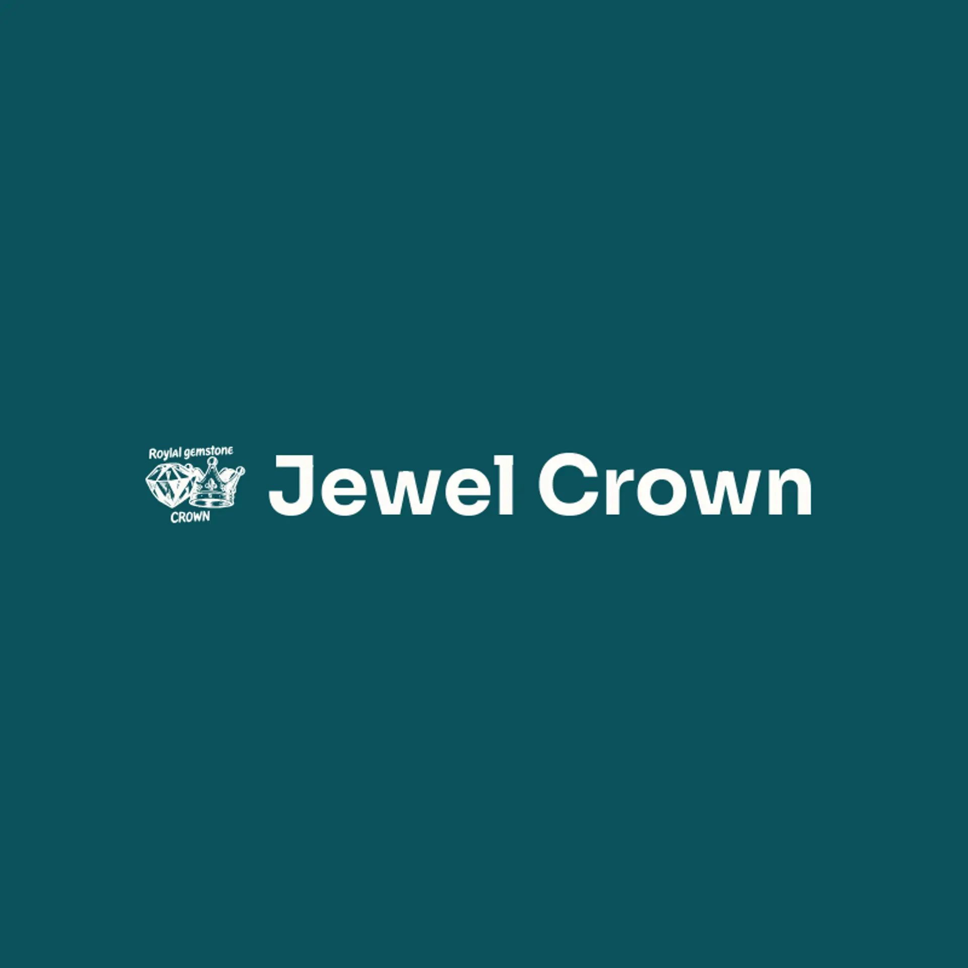 Jewel Crown logo for royal