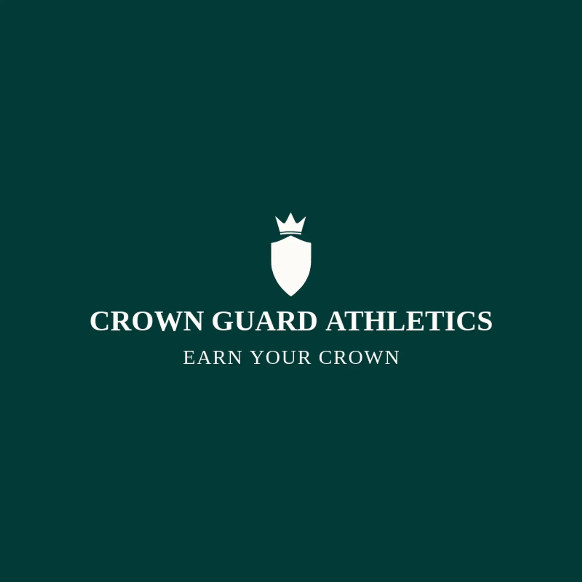Crown Guard Athletics logo for gladiator