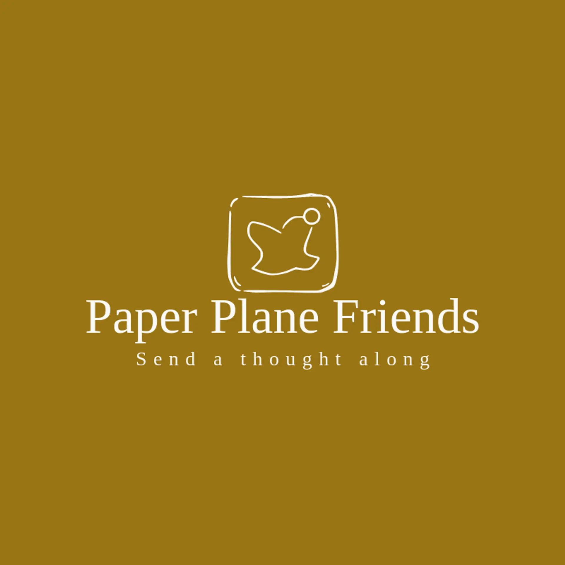 Paper Plane Friends logo for messenger