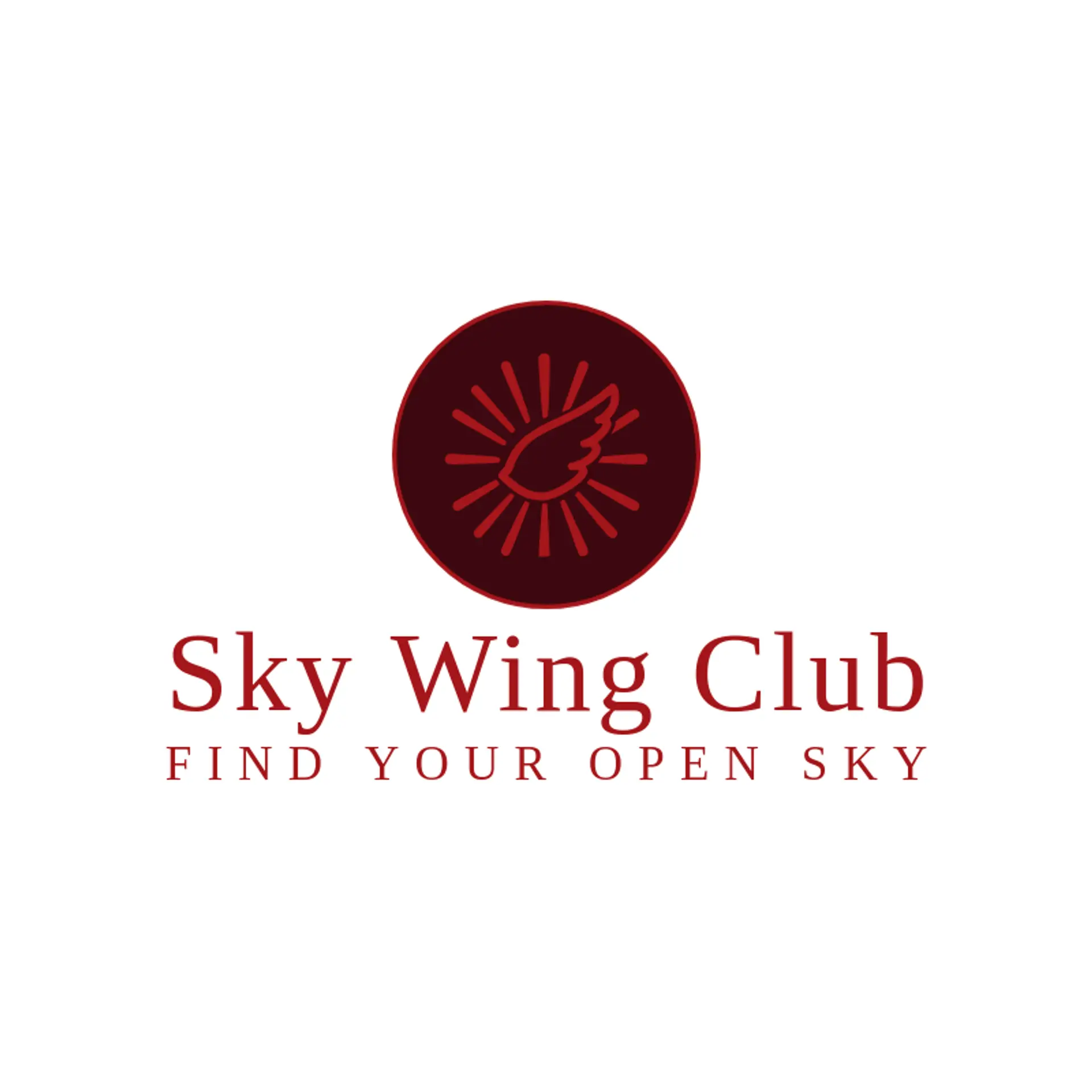 Sky Wing Club logo for wing