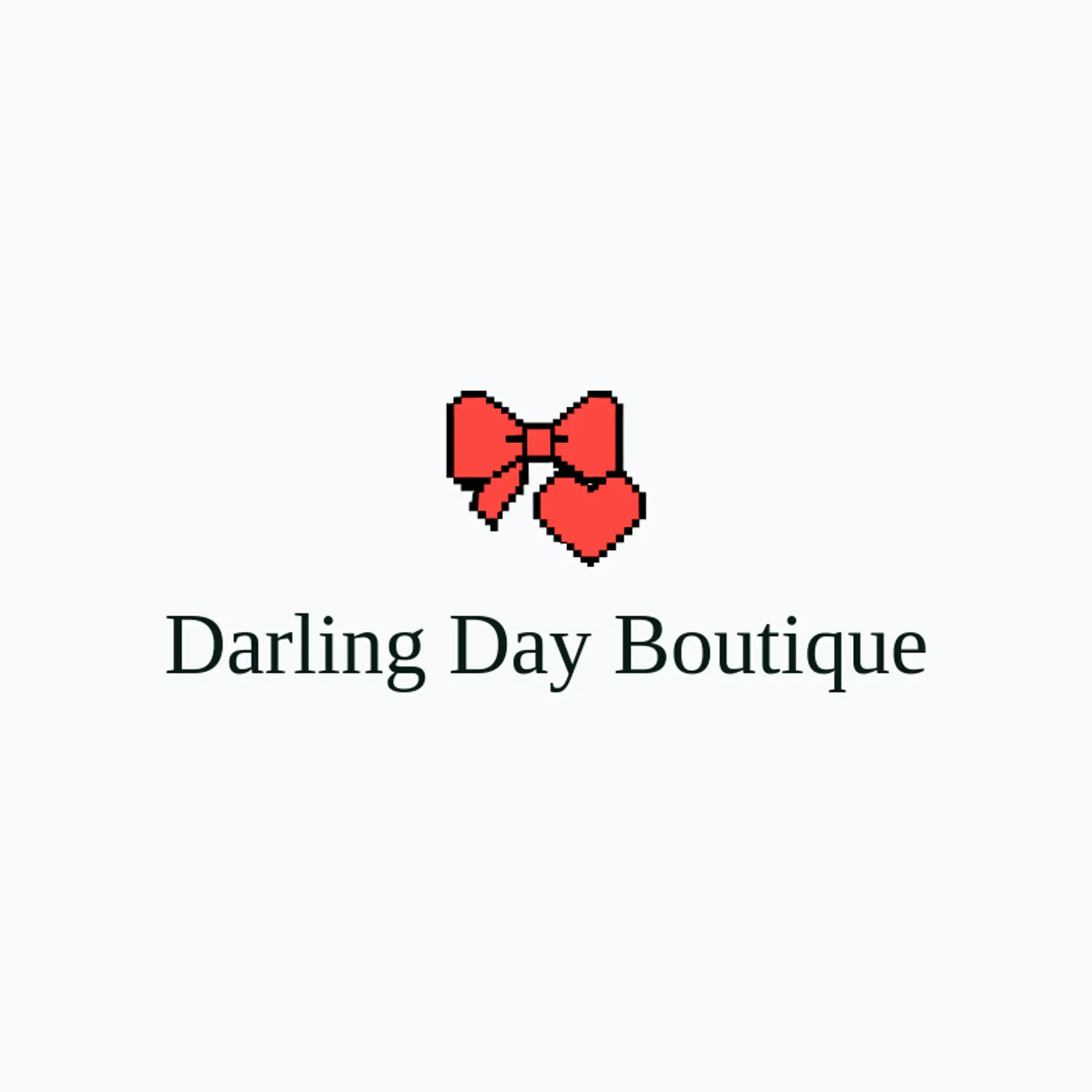Darling Day Boutique logo for valentine