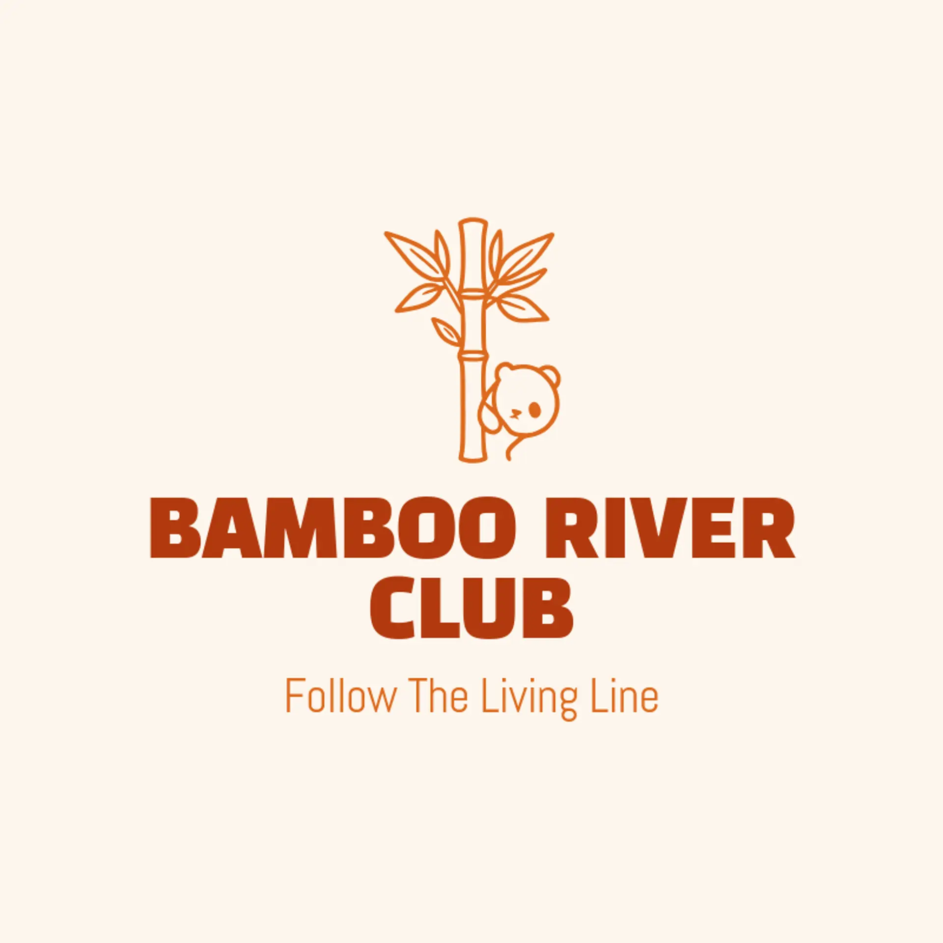 Bamboo River Club logo for panda