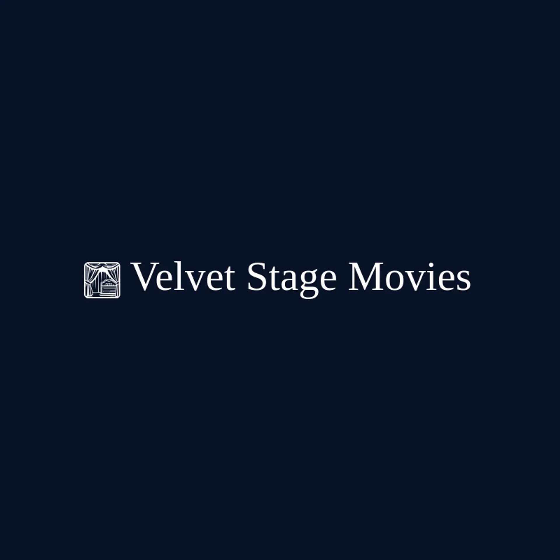 Velvet Stage Movies logo for movie theater