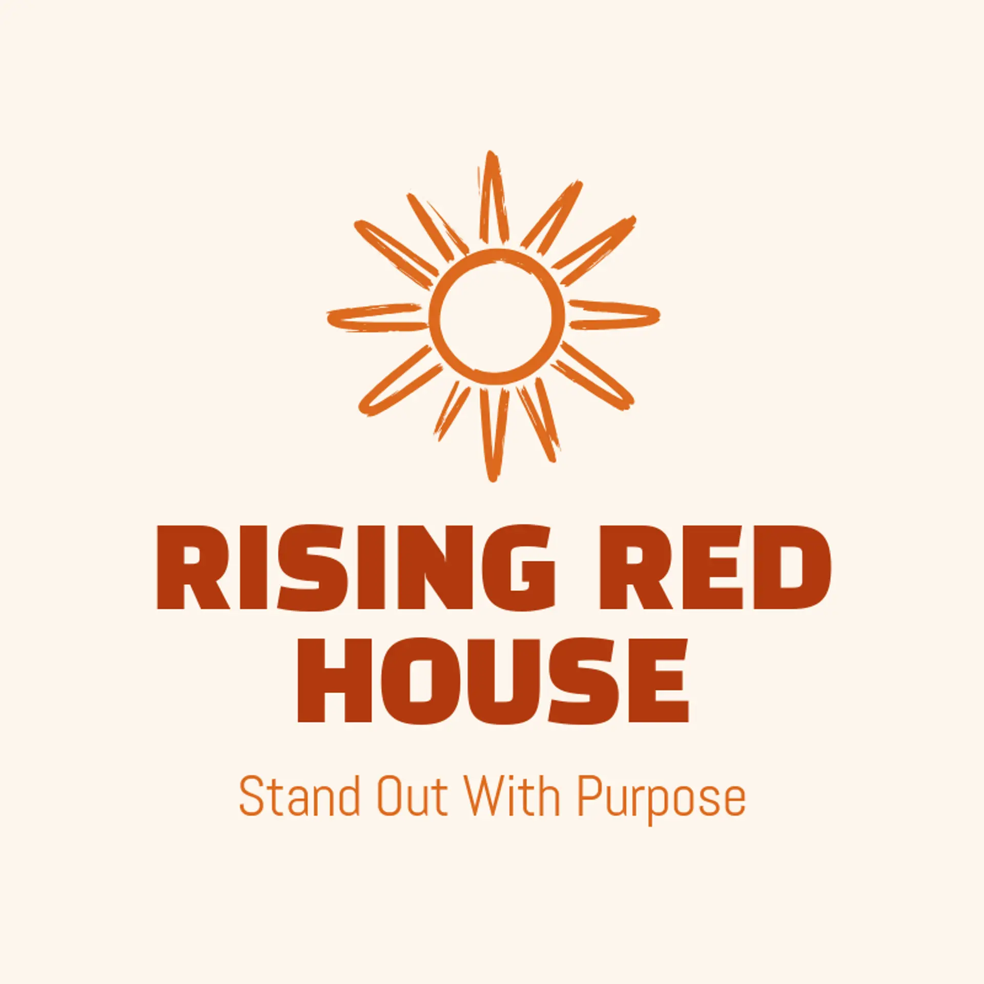 Rising Red House logo for japan