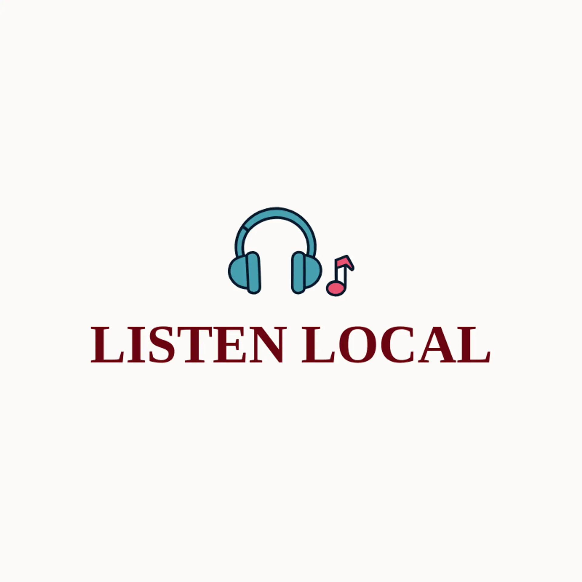 Listen Local logo for hip hop