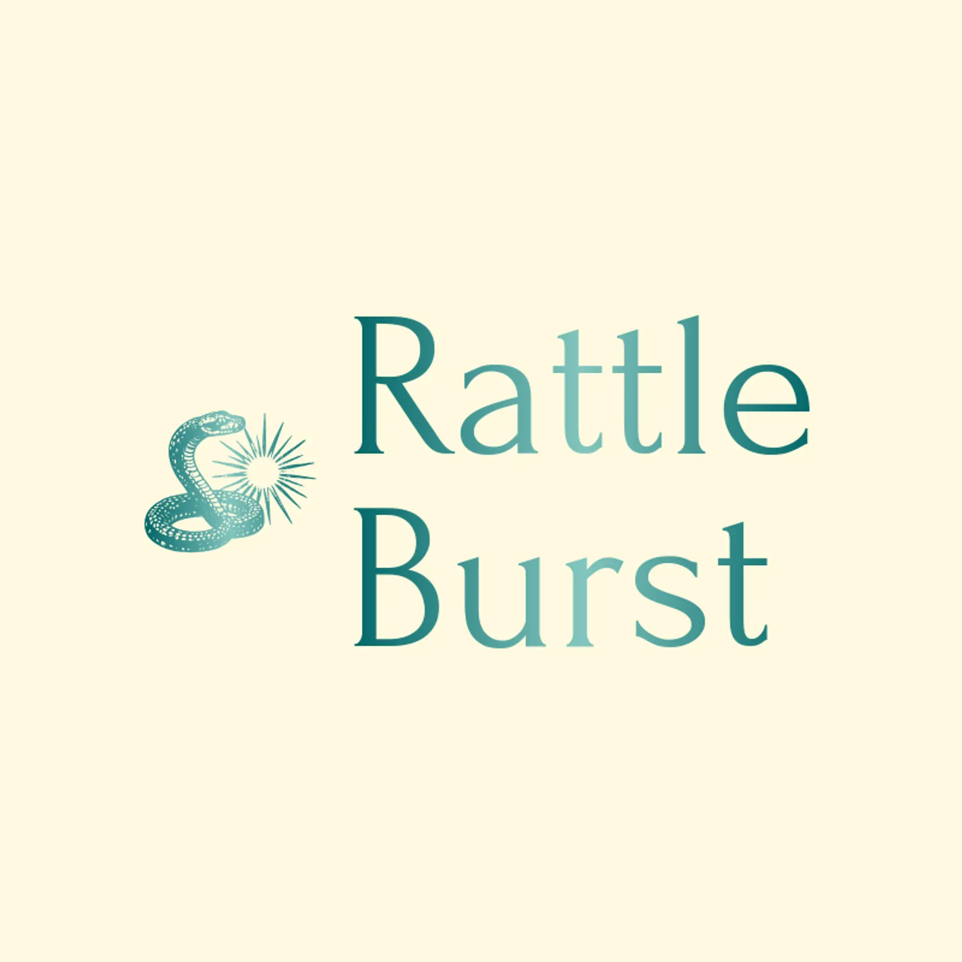 Rattle Burst logo for snake