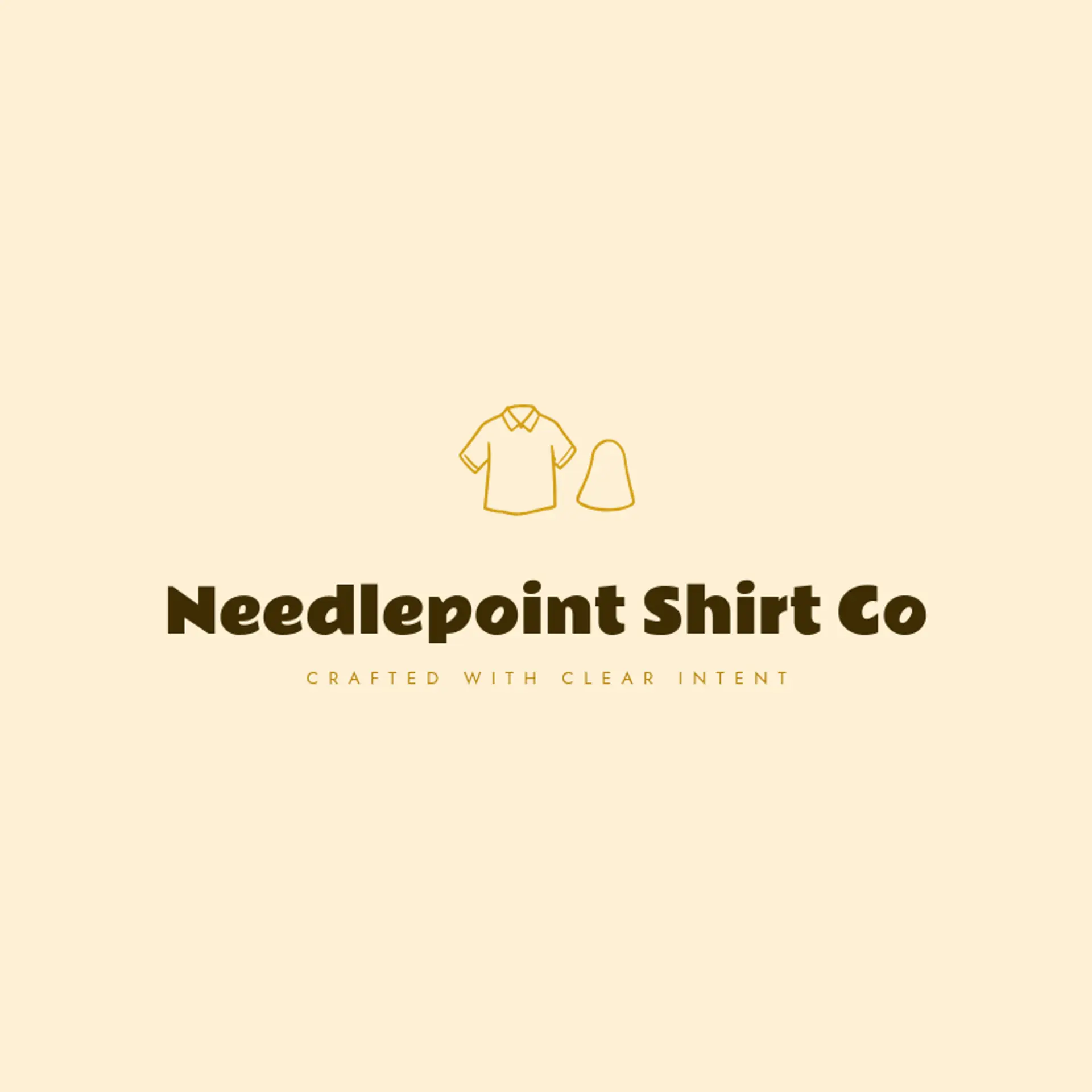 Needlepoint Shirt Co logo for shirt