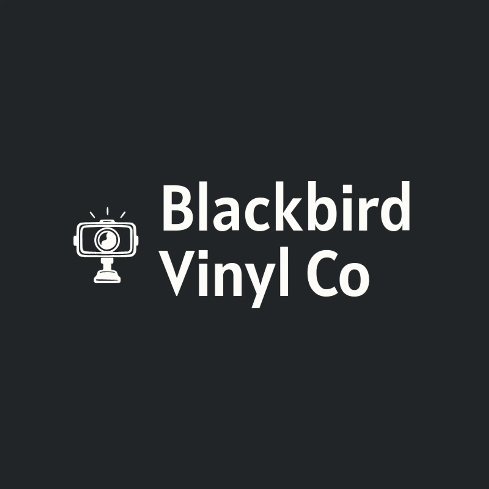Blackbird Vinyl Co logo for record