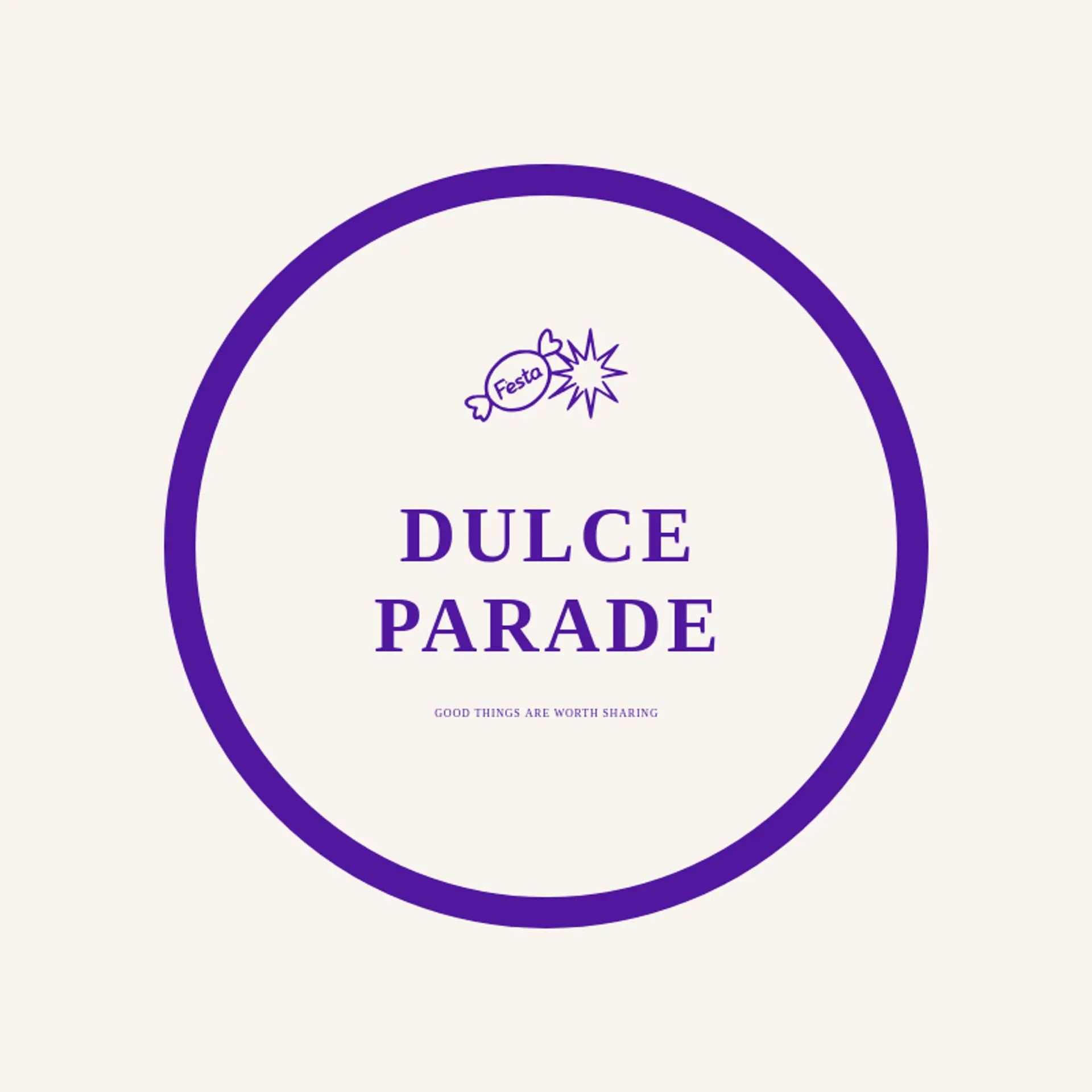 Dulce Parade logo for fiesta