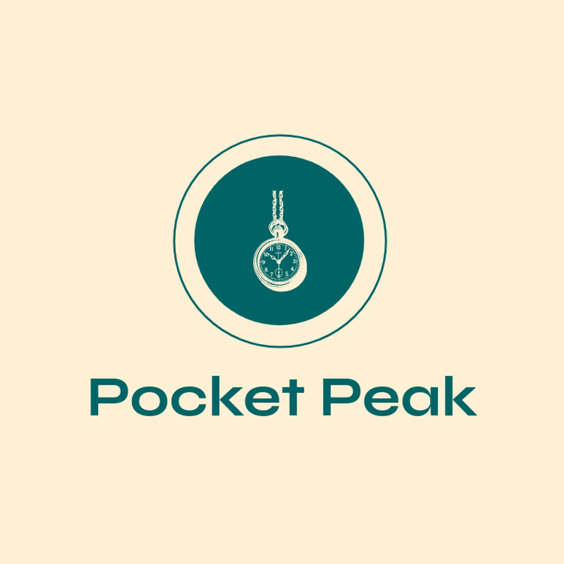 Pocket Peak logo for watch