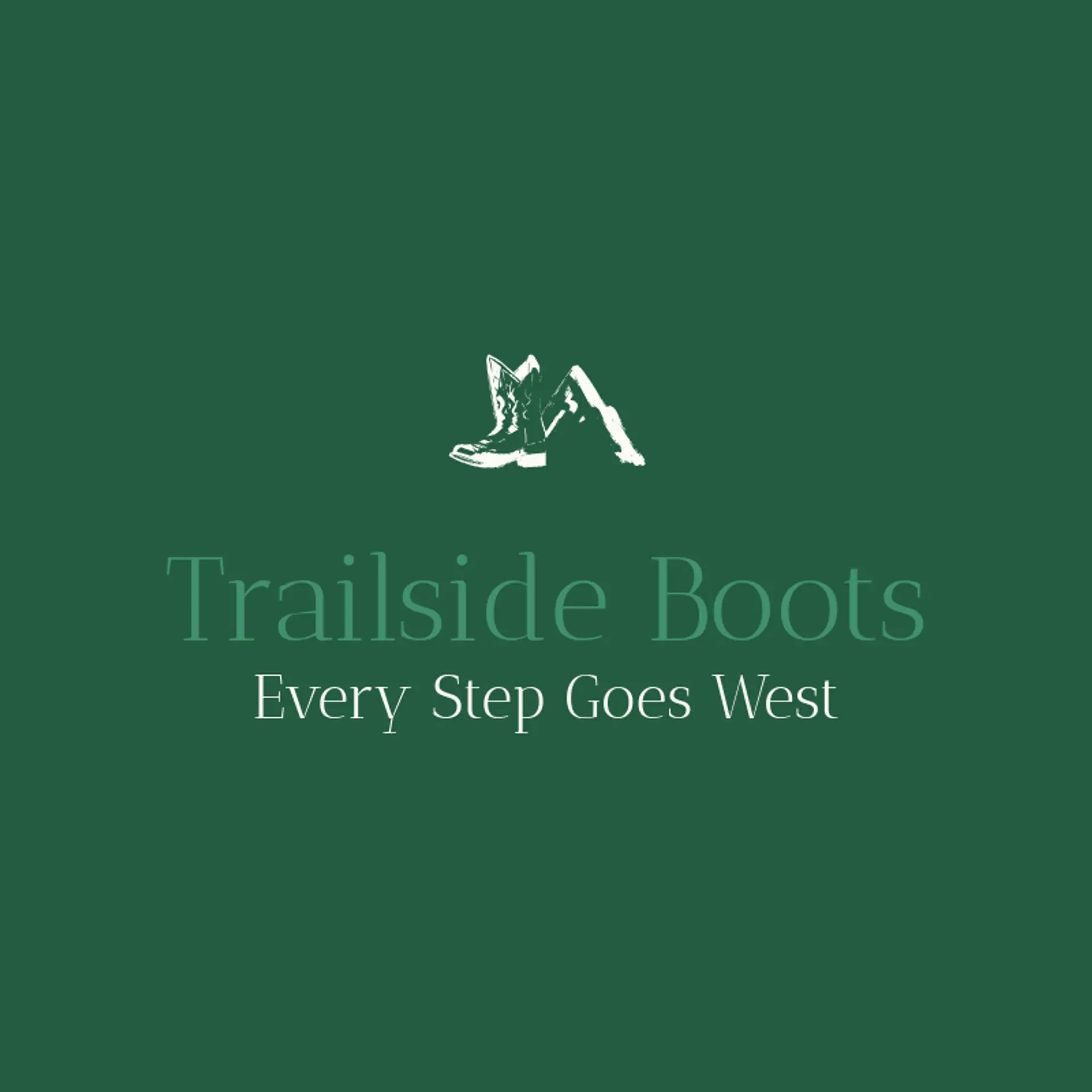 Trailside Boots logo for cowboy