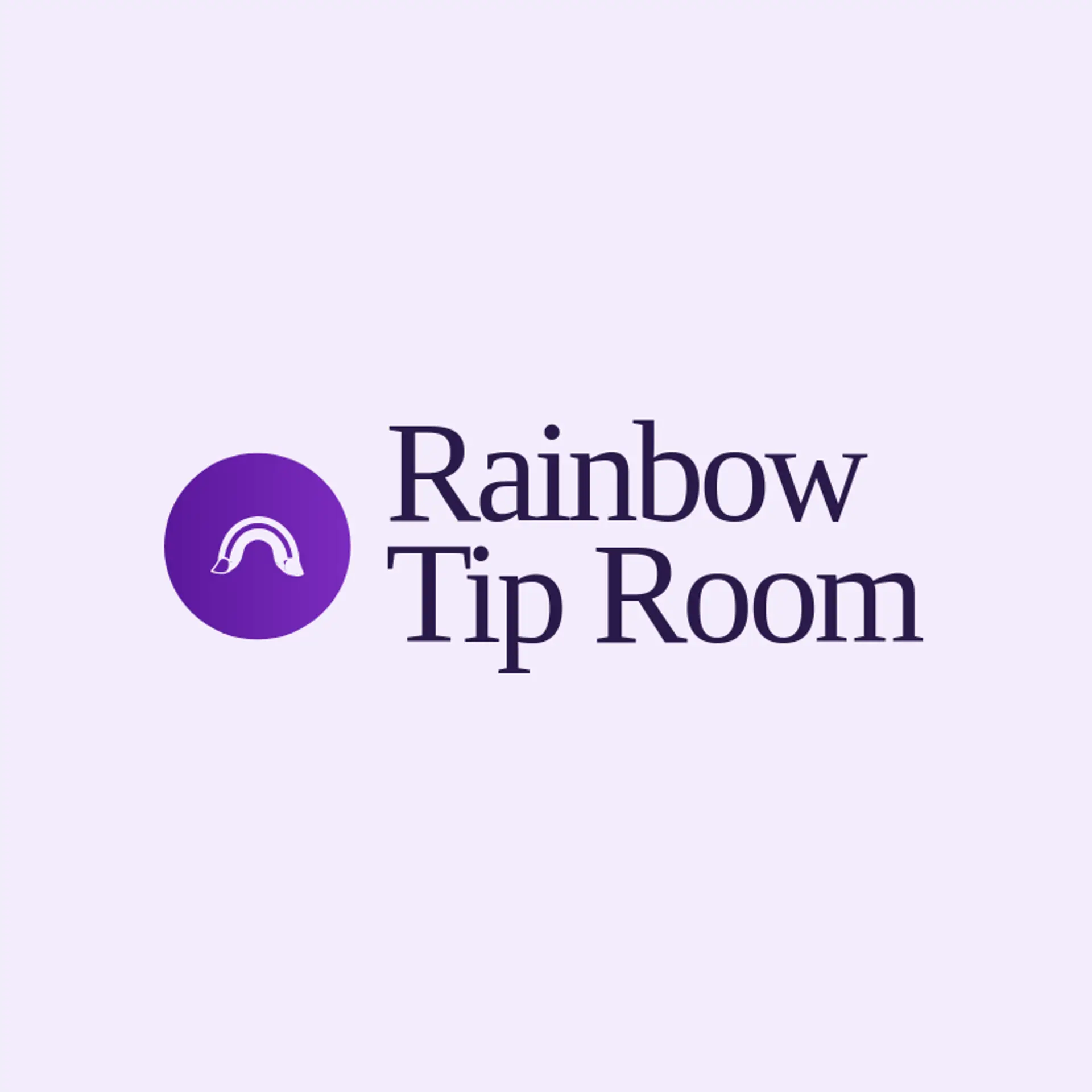 Rainbow Tip Room logo for nails