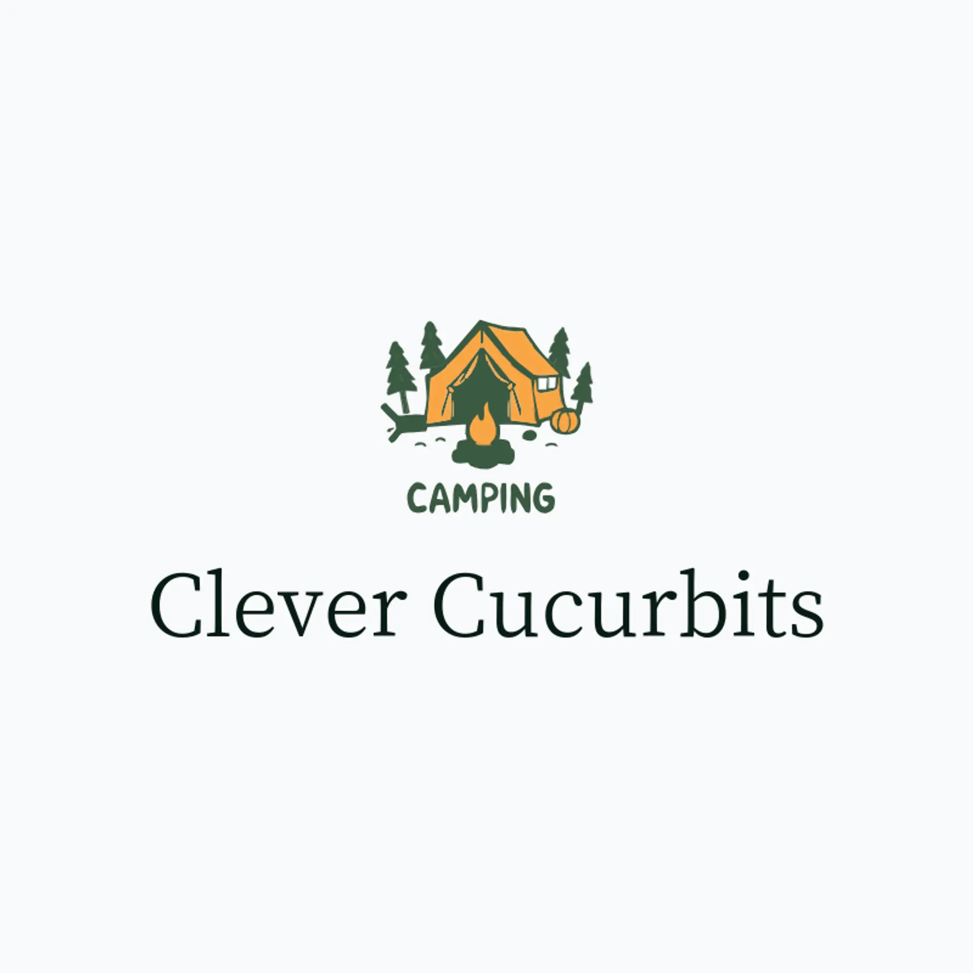 Clever Cucurbits logo for pumpkin