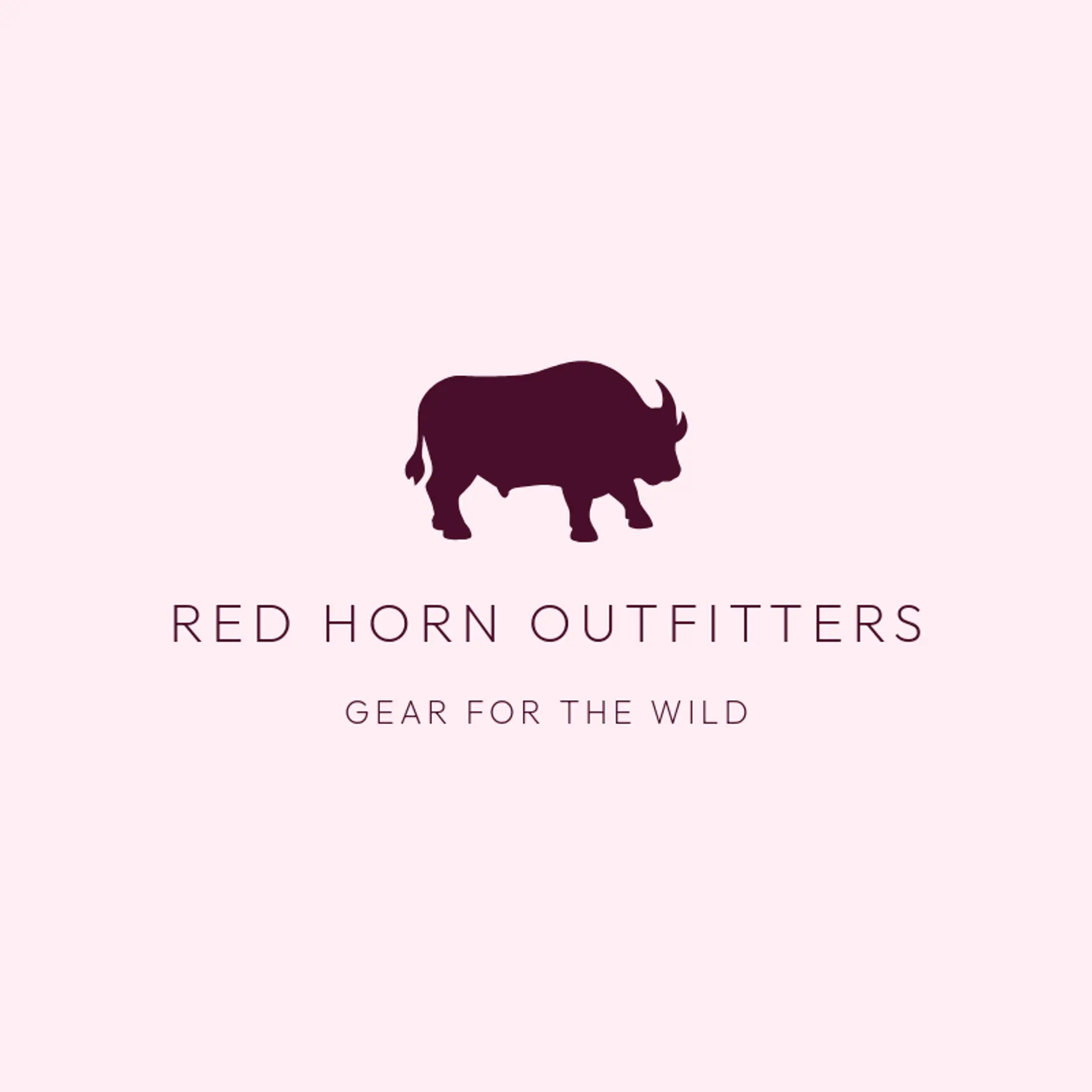 Red Horn Outfitters logo for buffalo