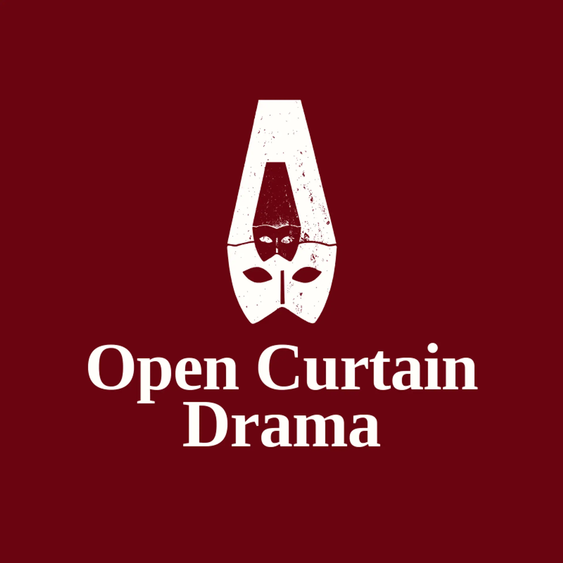 Open Curtain Drama logo for theatre