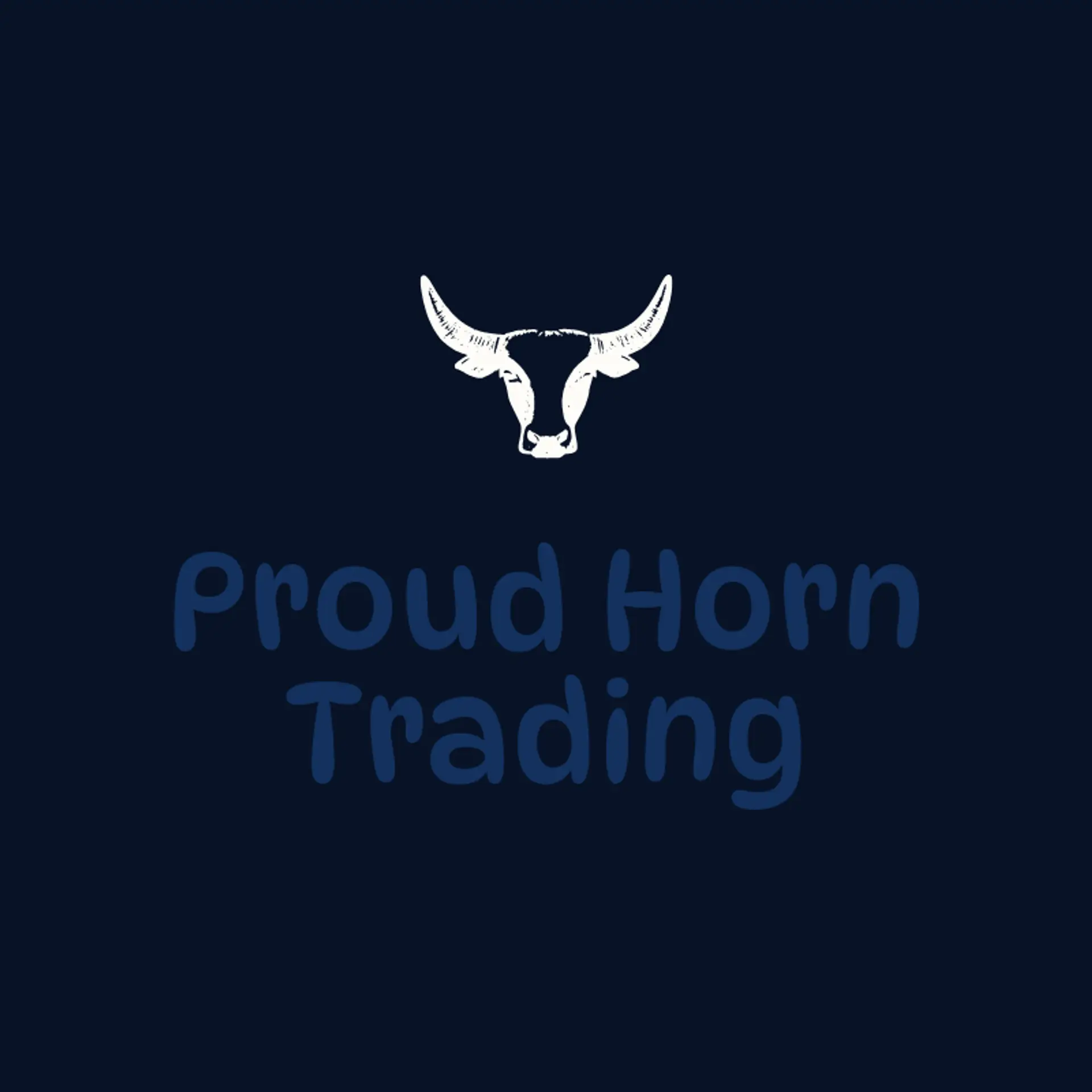 Proud Horn Trading logo for bull