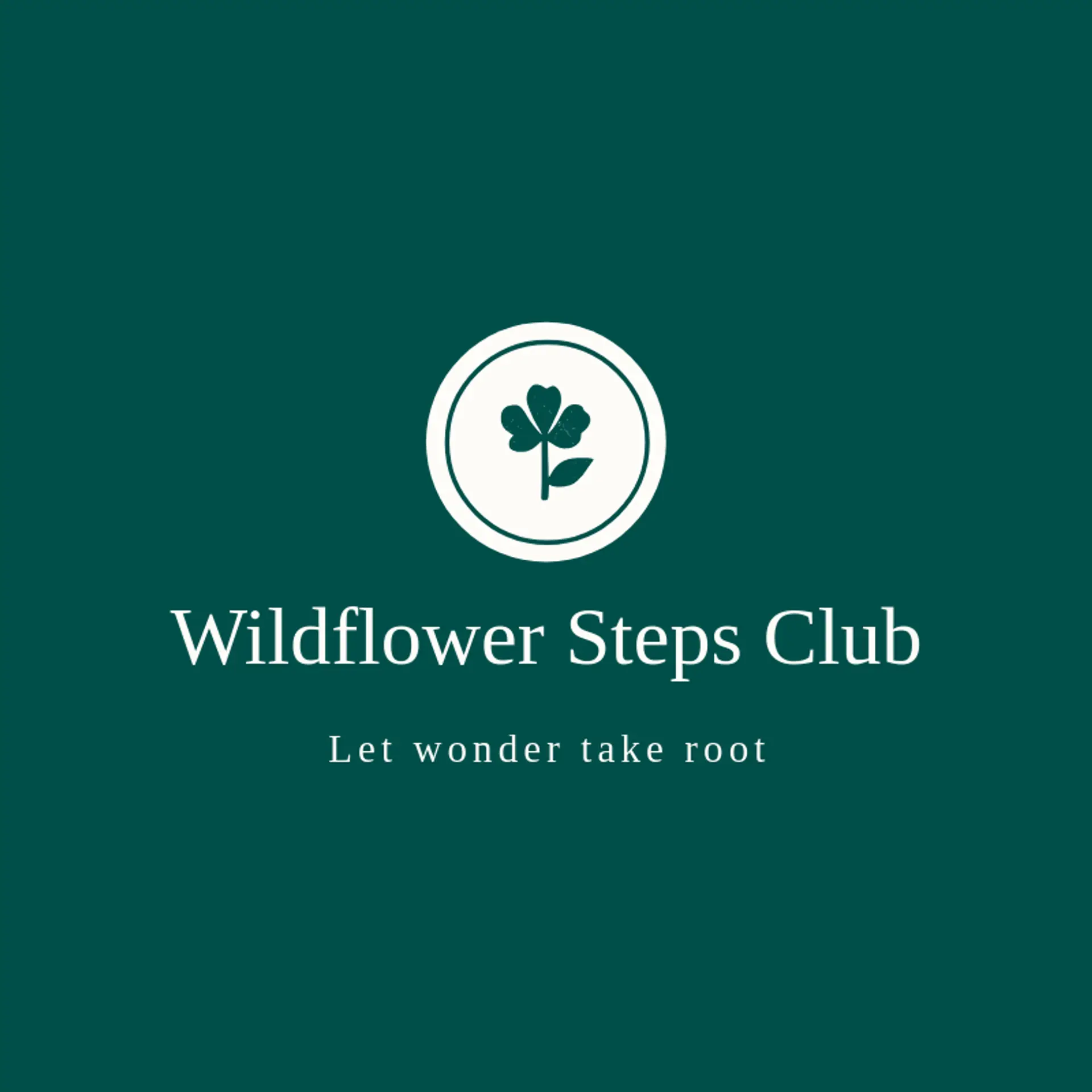 Wildflower Steps Club logo for childcare