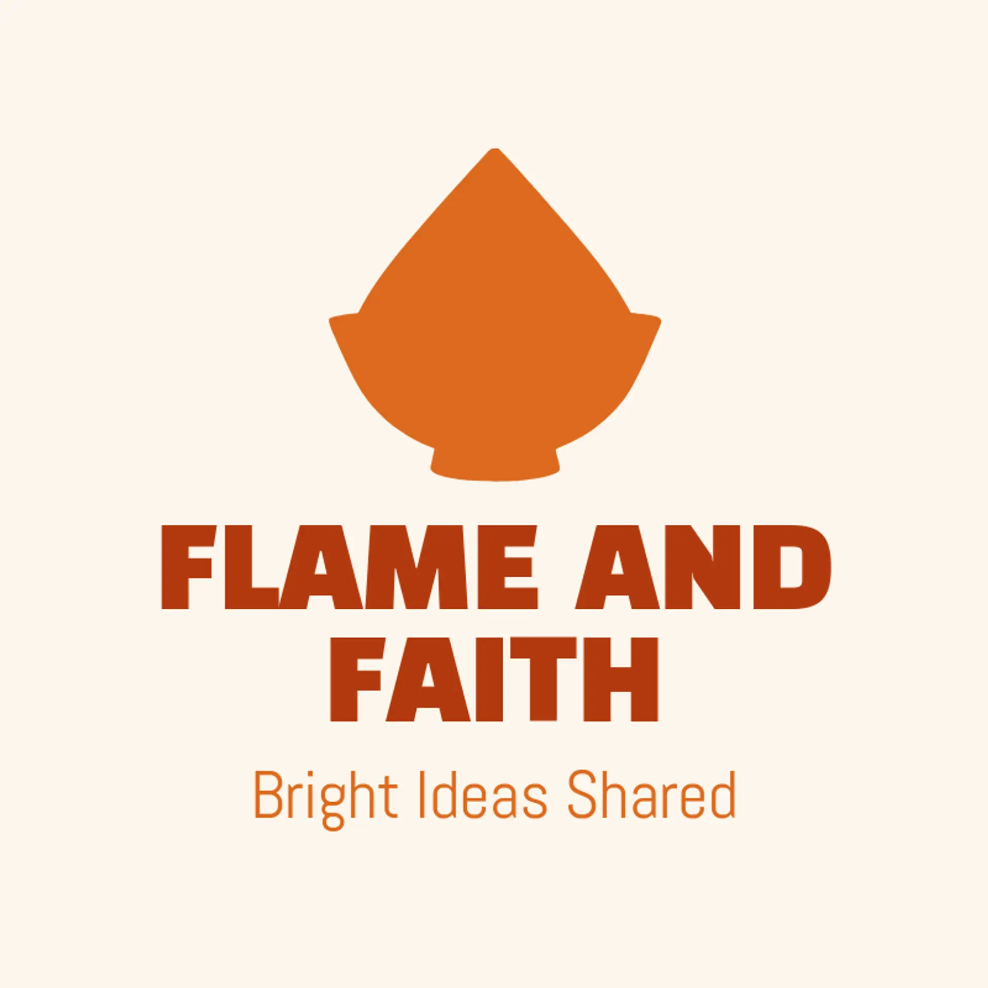 Flame And Faith logo for indian flag