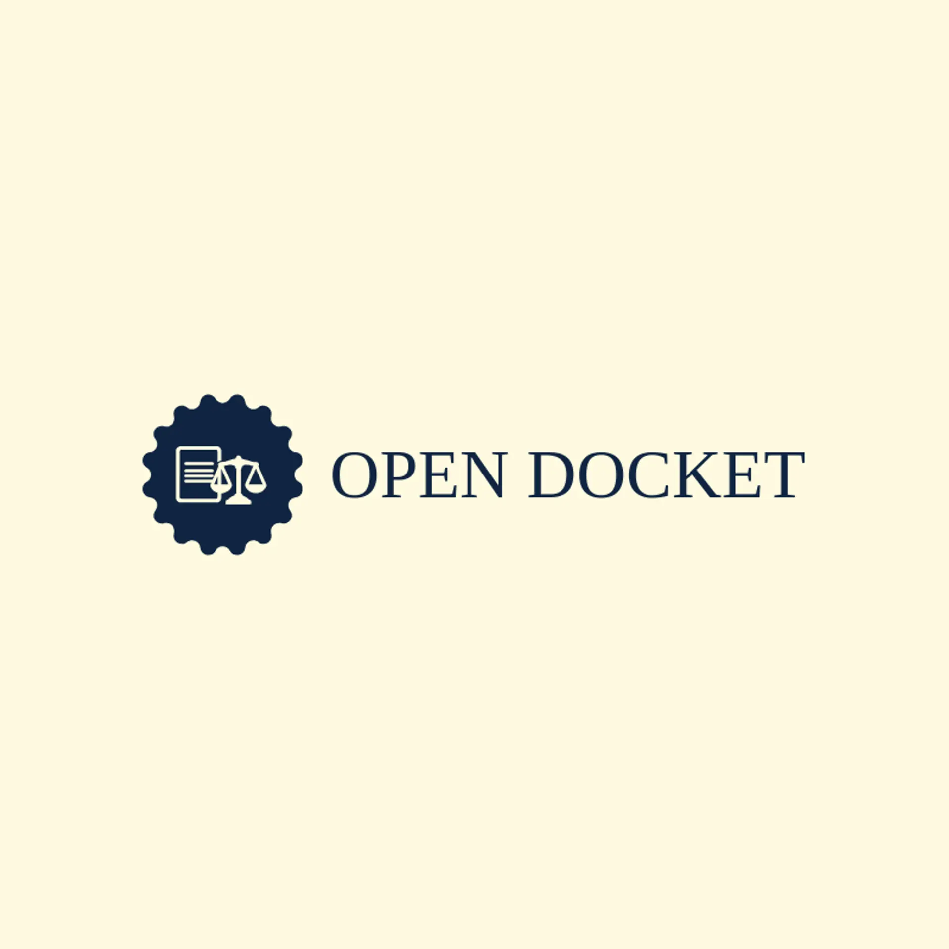Open Docket logo for legal
