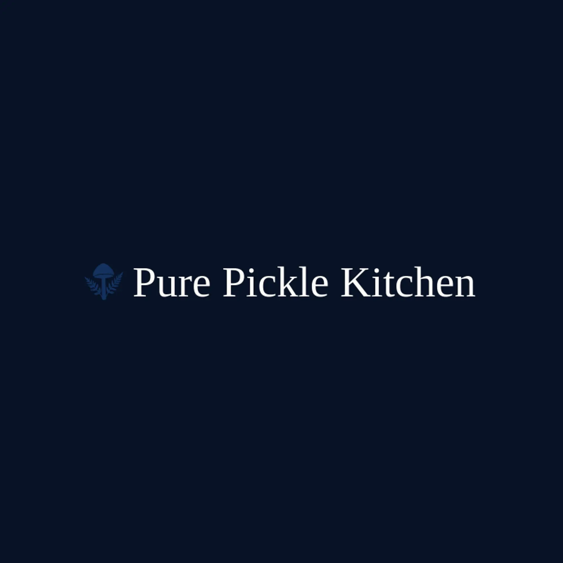 Pure Pickle Kitchen logo for vegetarian